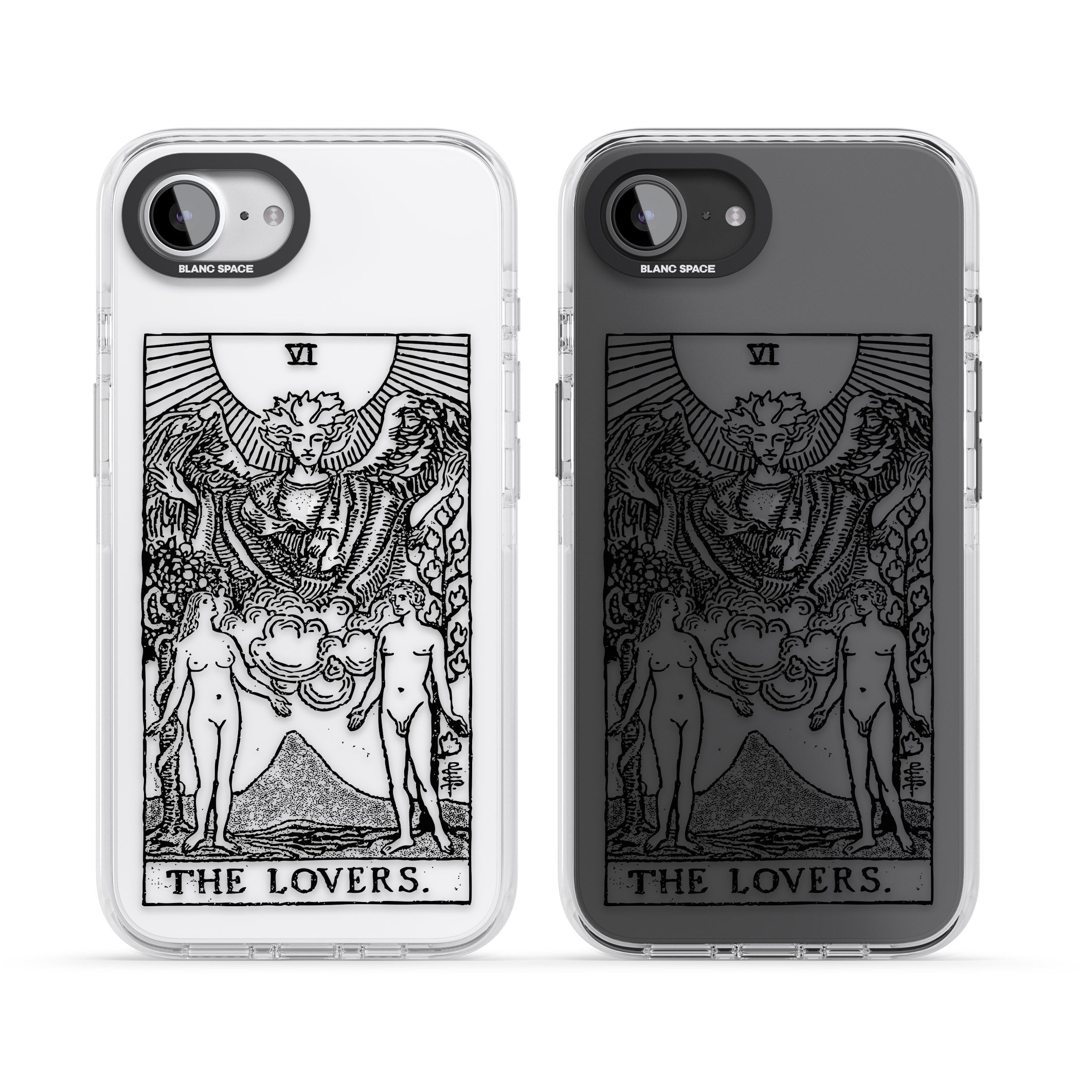 Personalised The Lovers Tarot Card (Clear)
