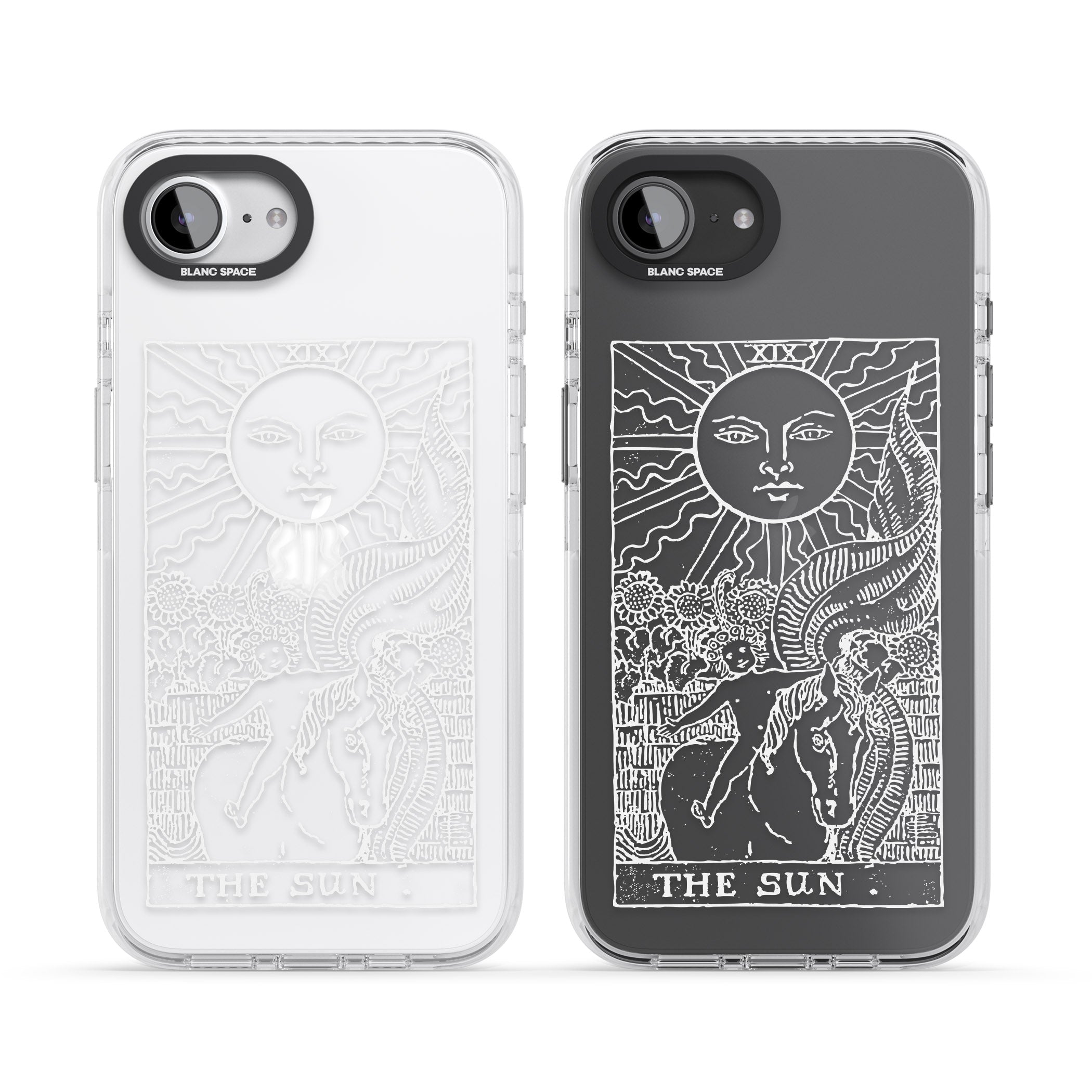Personalised The Sun Tarot Card (White)