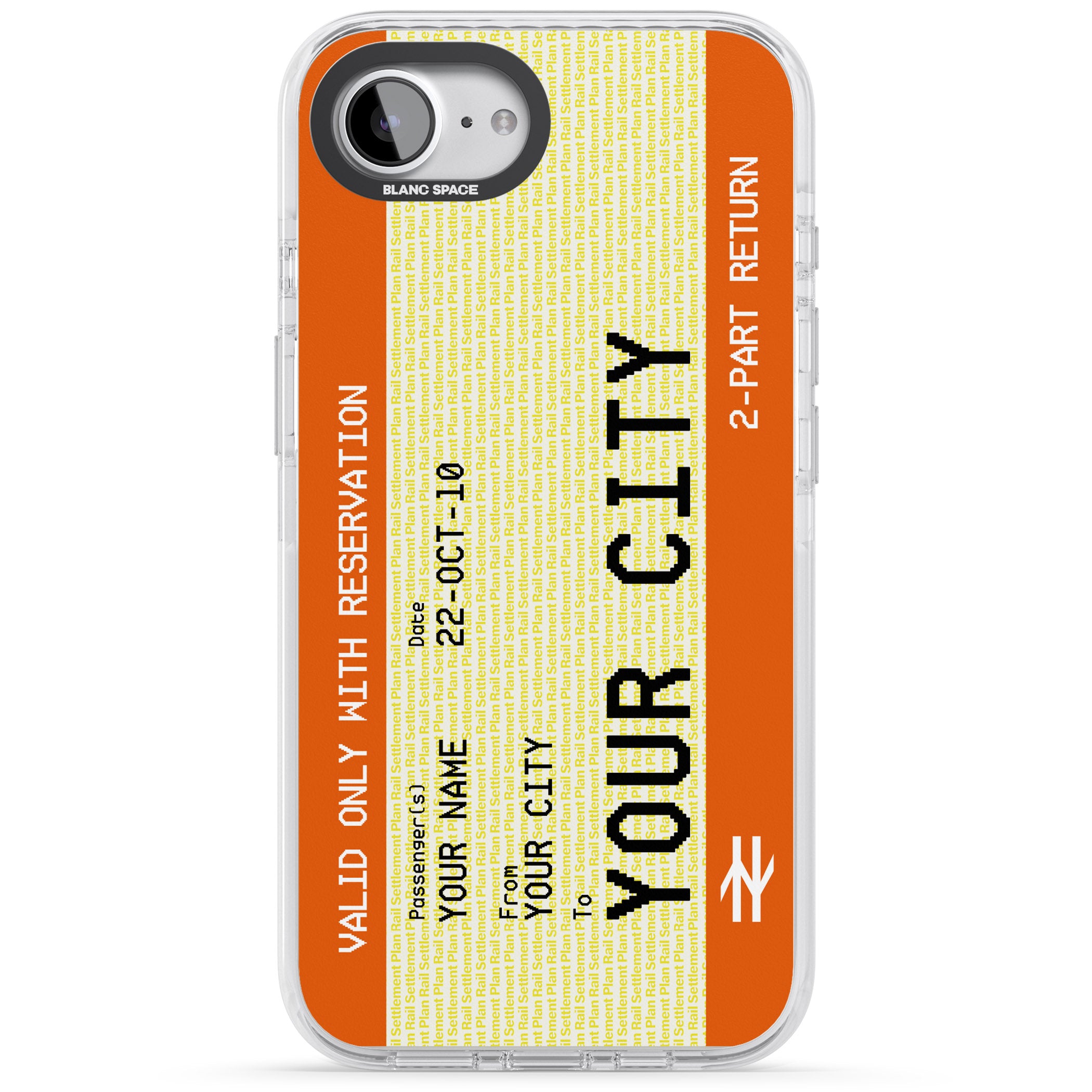 Personalised Create Your Own Train Ticket