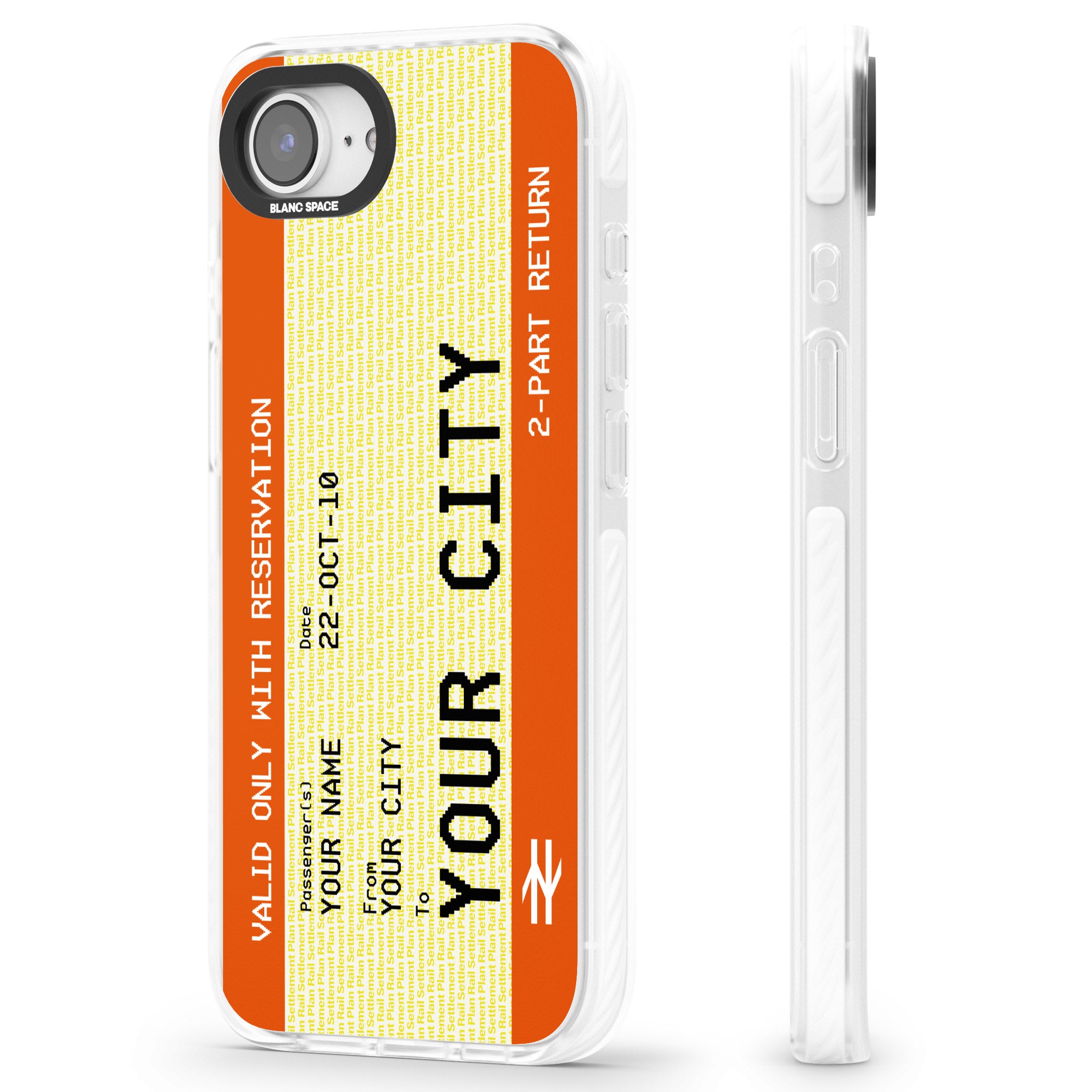 Personalised Create Your Own Train Ticket