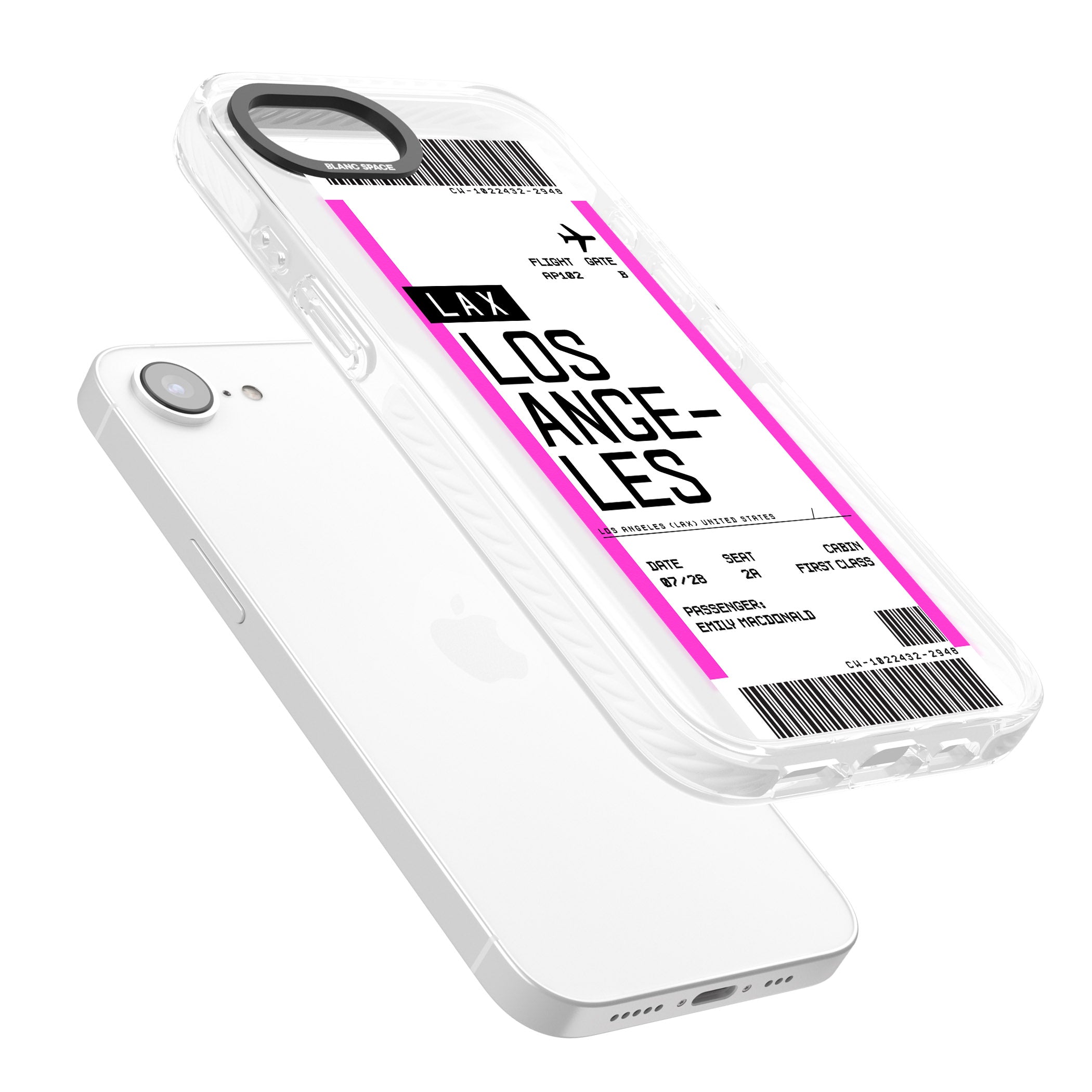 Personalised Los Angeles Boarding Pass