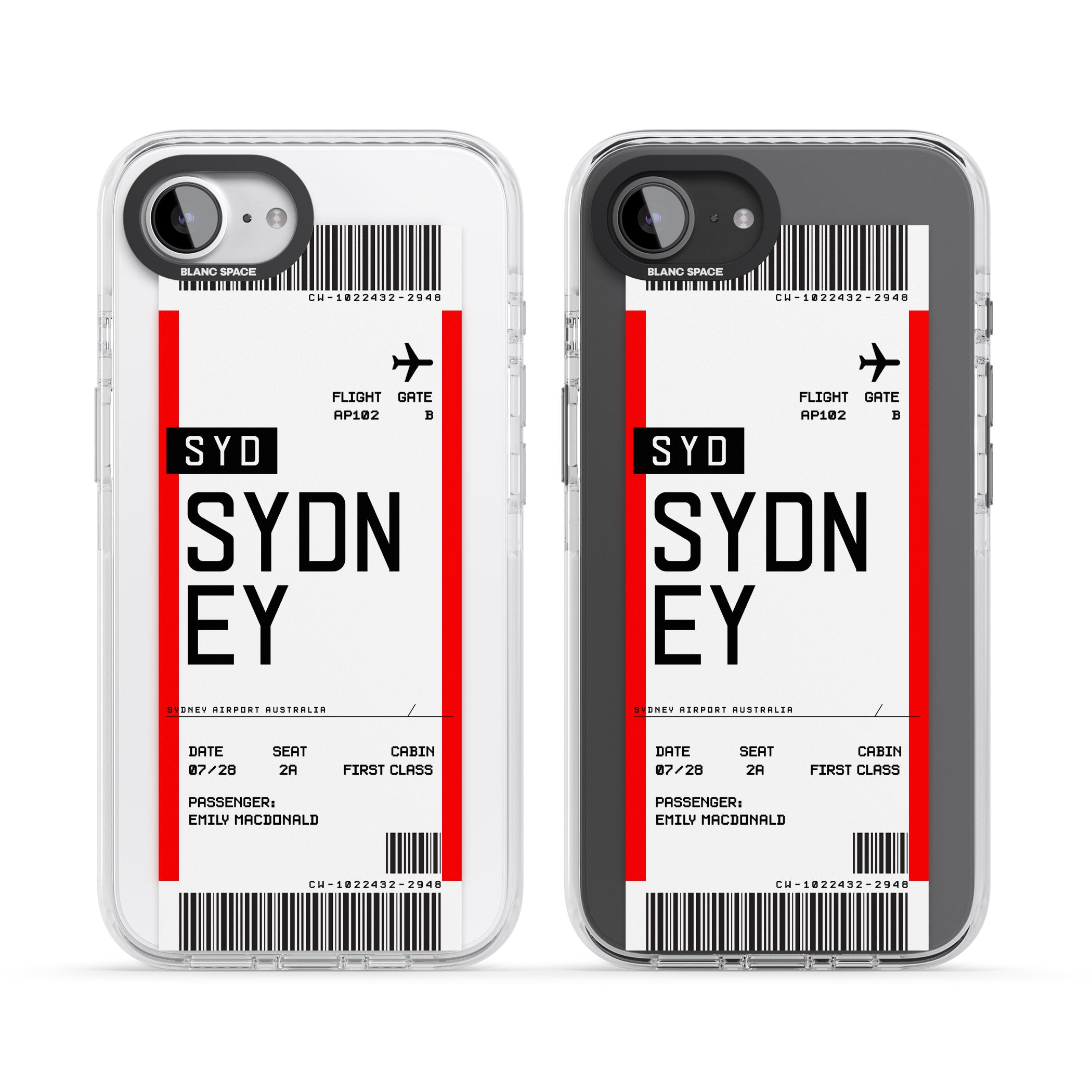 Personalised Sydney Boarding Pass