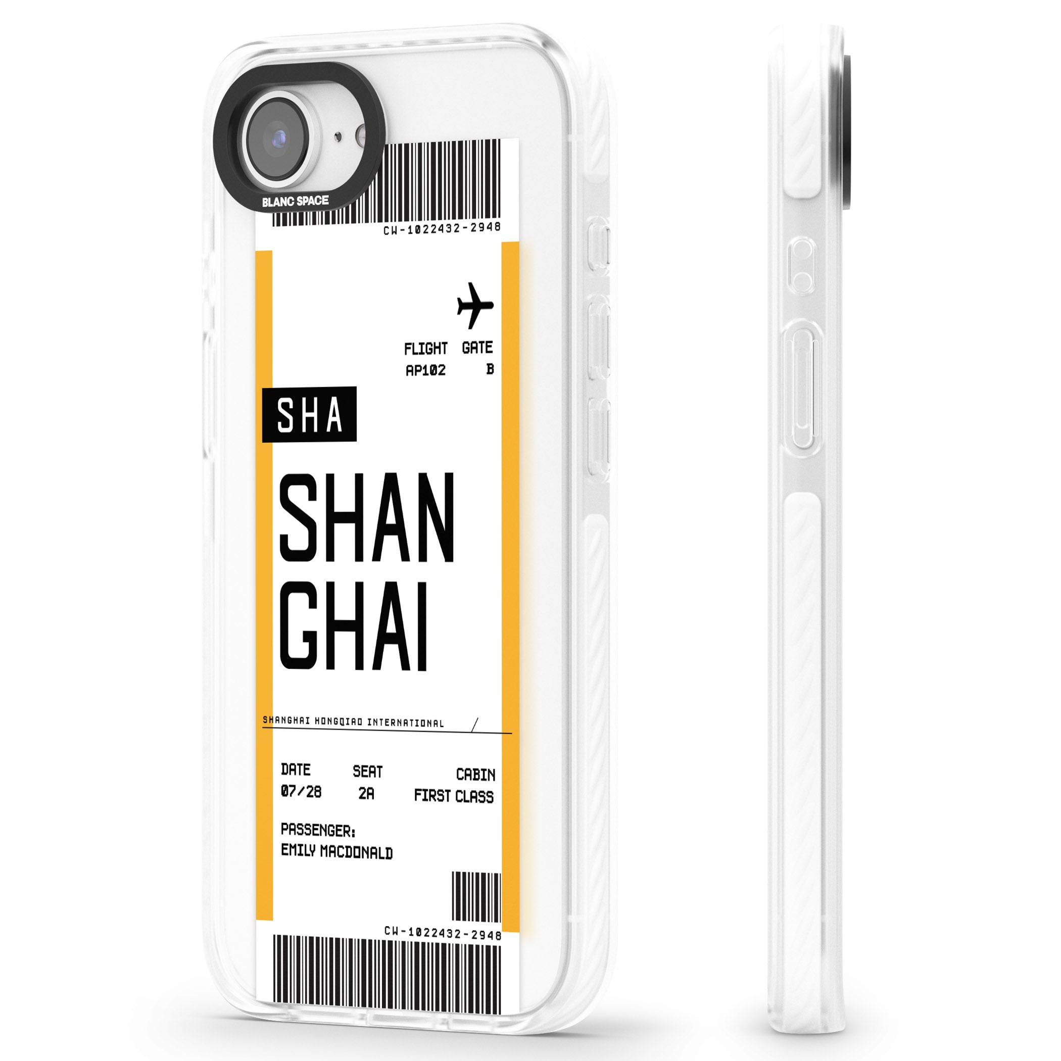 Personalised Shanghai Boarding Pass