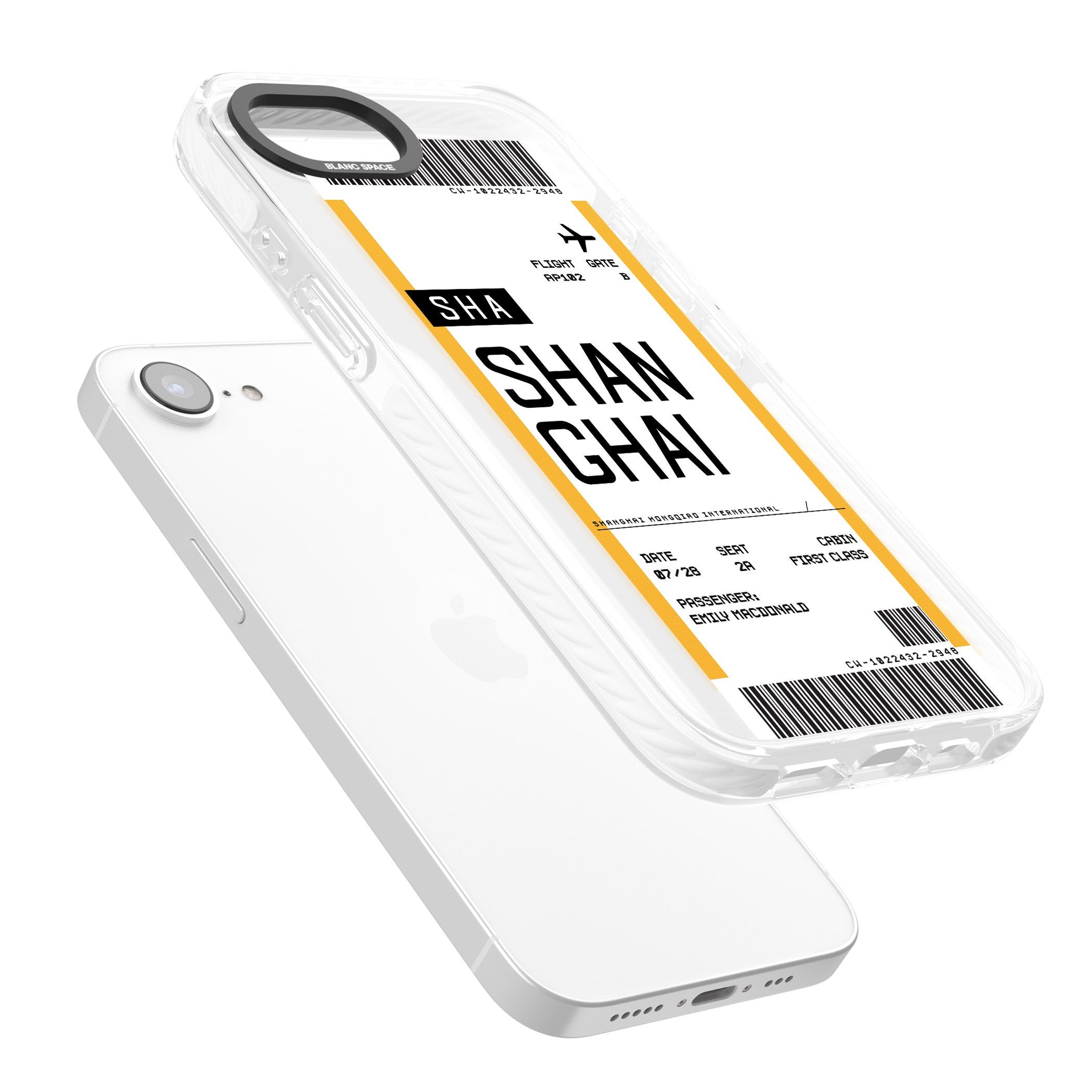 Personalised Shanghai Boarding Pass