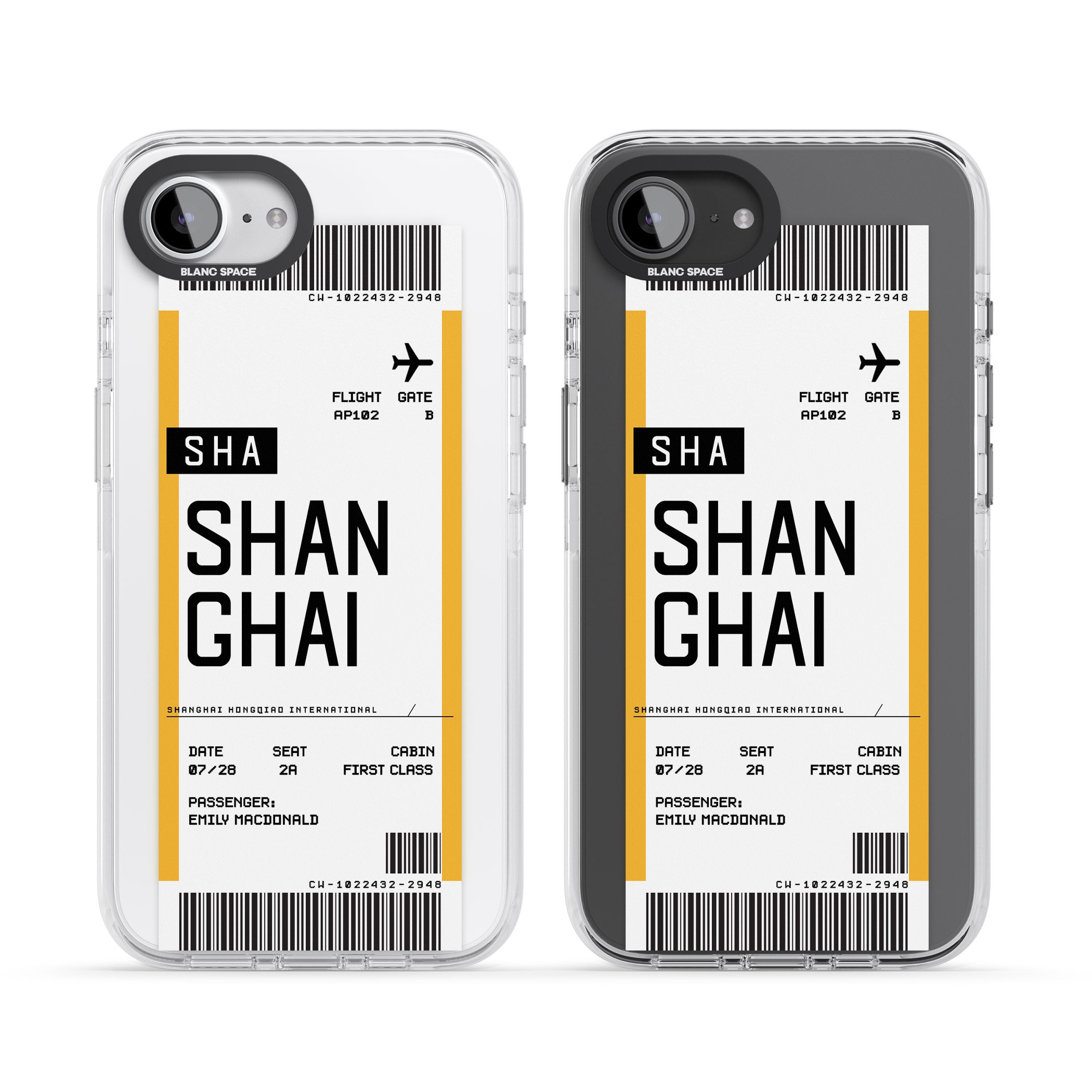 Personalised Shanghai Boarding Pass