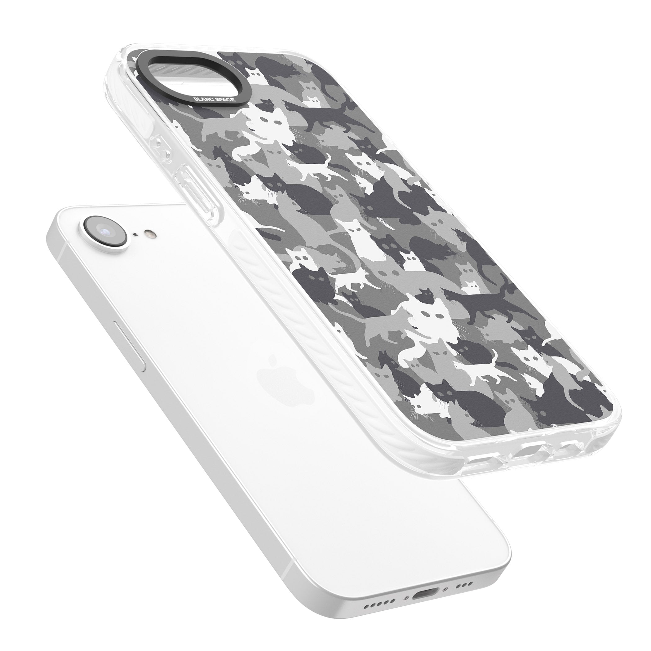 Dark Grey Cat Camouflage