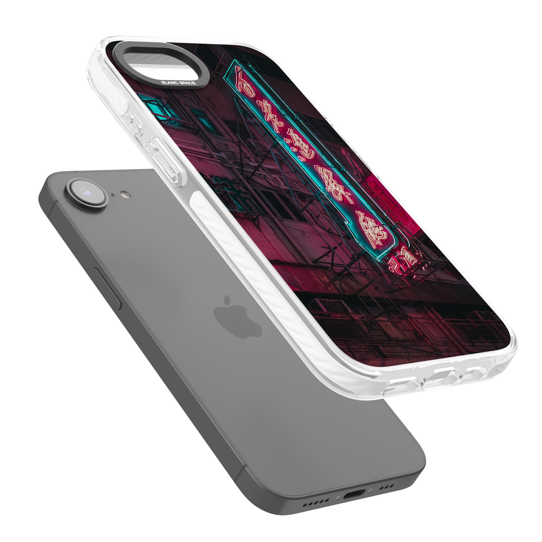 Neon Kanji Cityscape