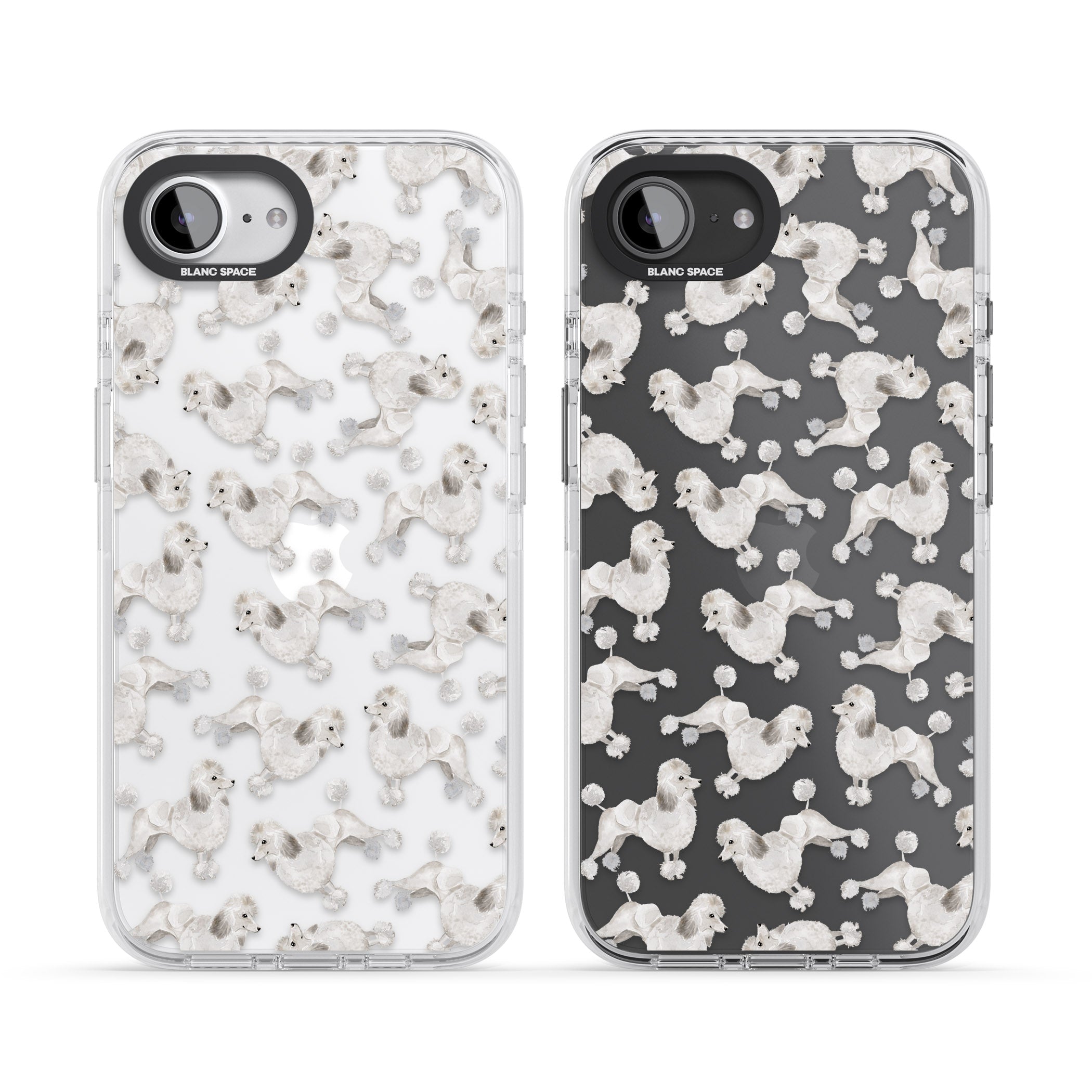 Poodle Watercolor Pattern