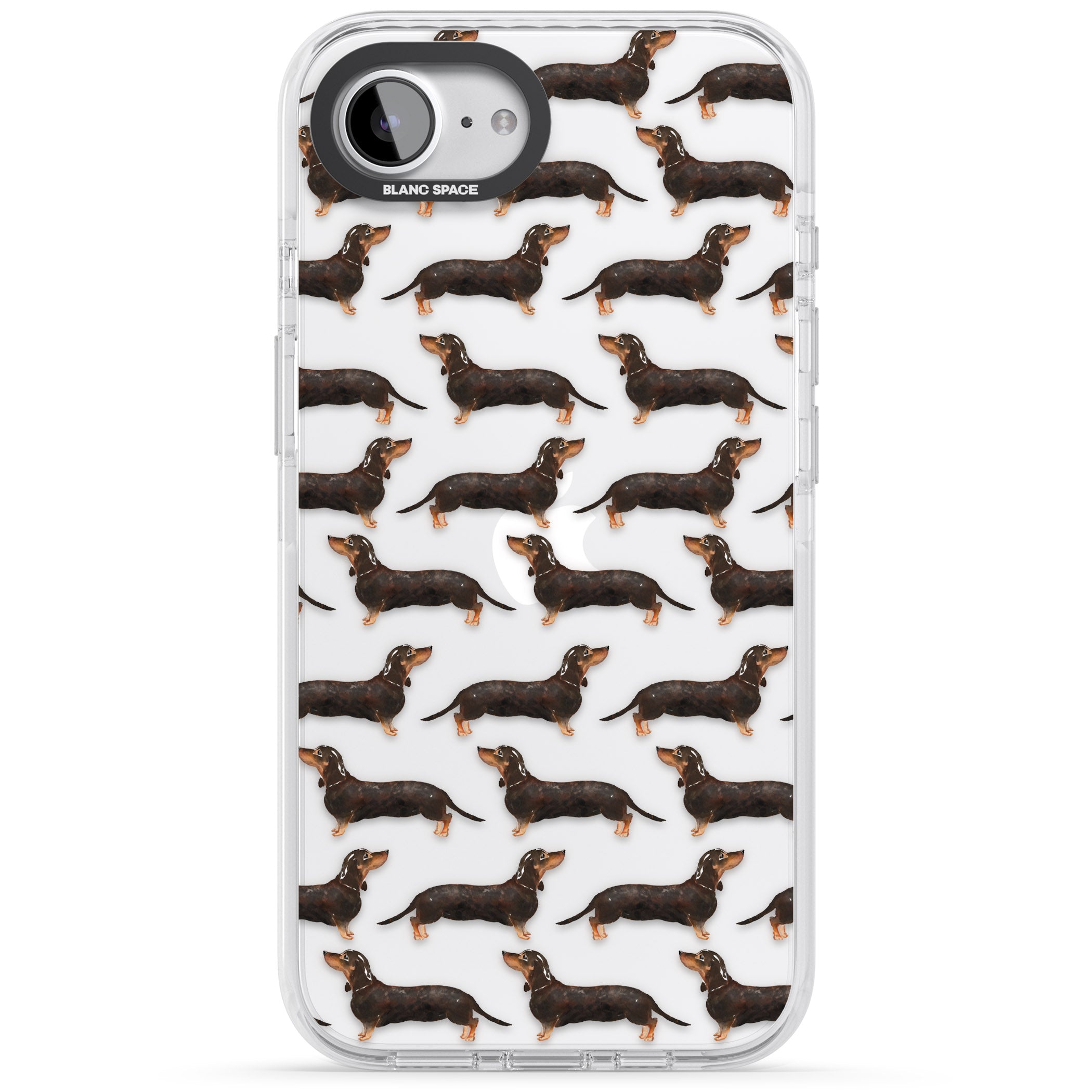 Dachshund Pattern Black Tan