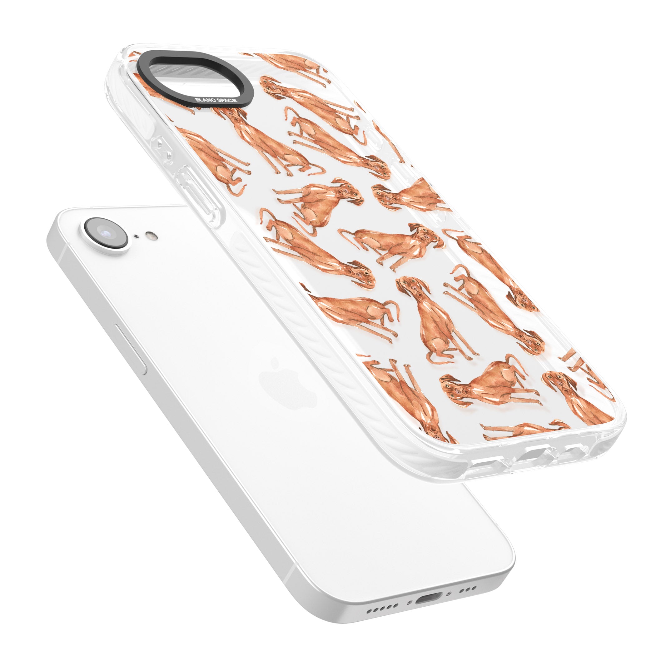 Hungarian Vizsla Watercolor Pattern