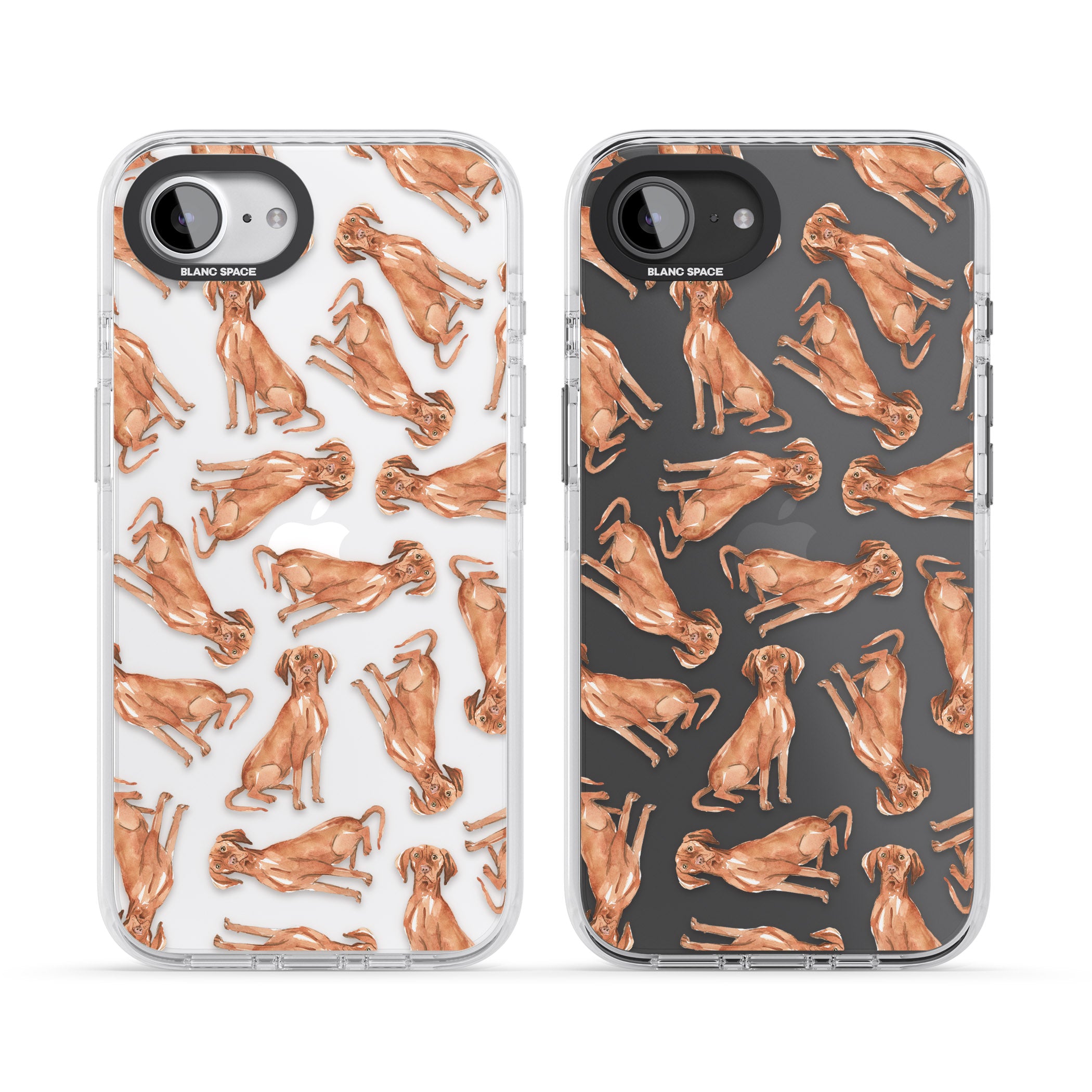 Hungarian Vizsla Watercolor Pattern