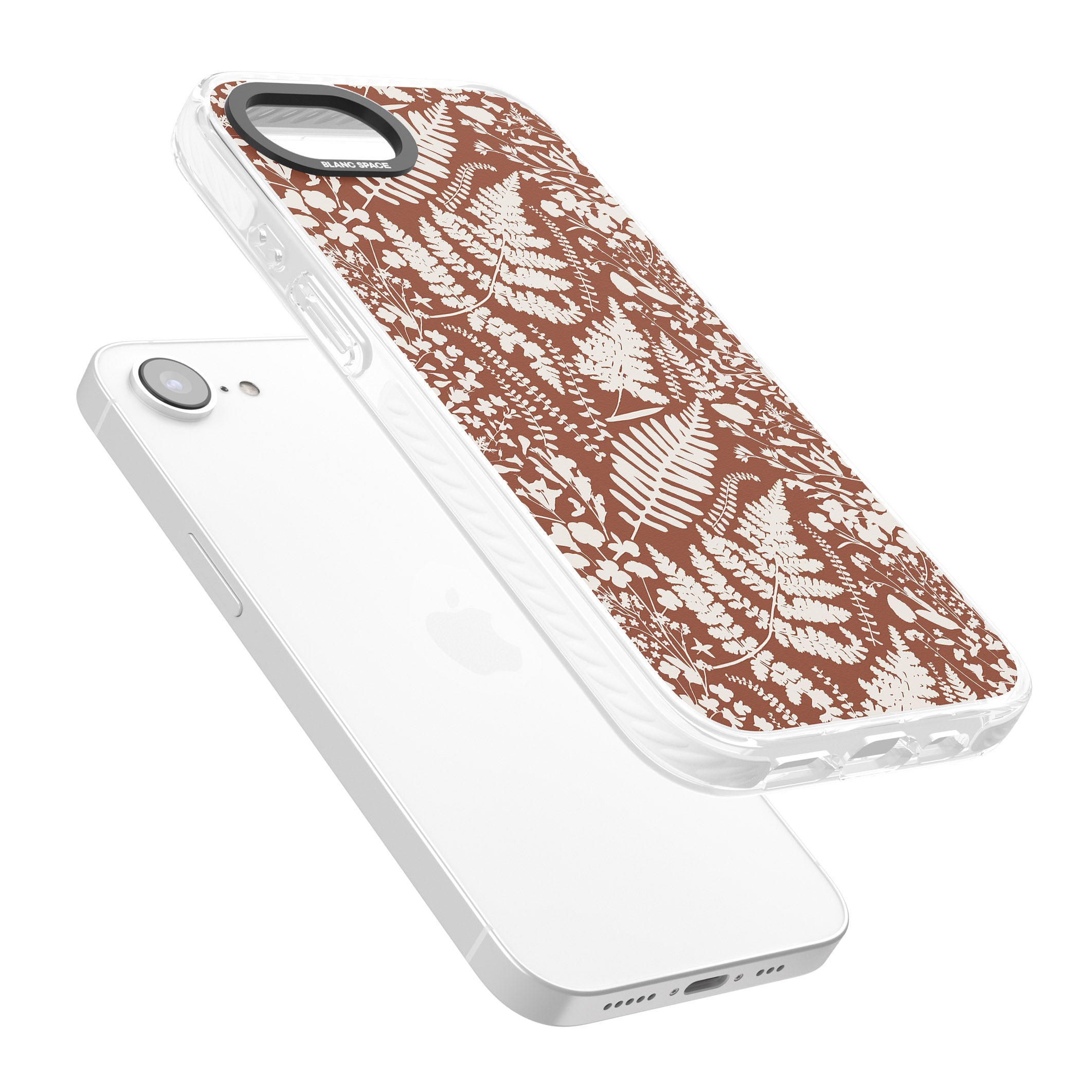 Wildflowers And Ferns On Terracotta