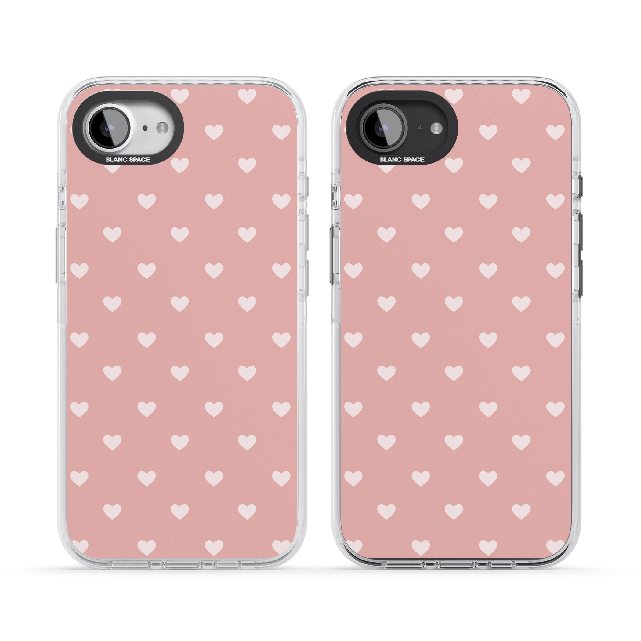 Small Heart Pattern: Pink