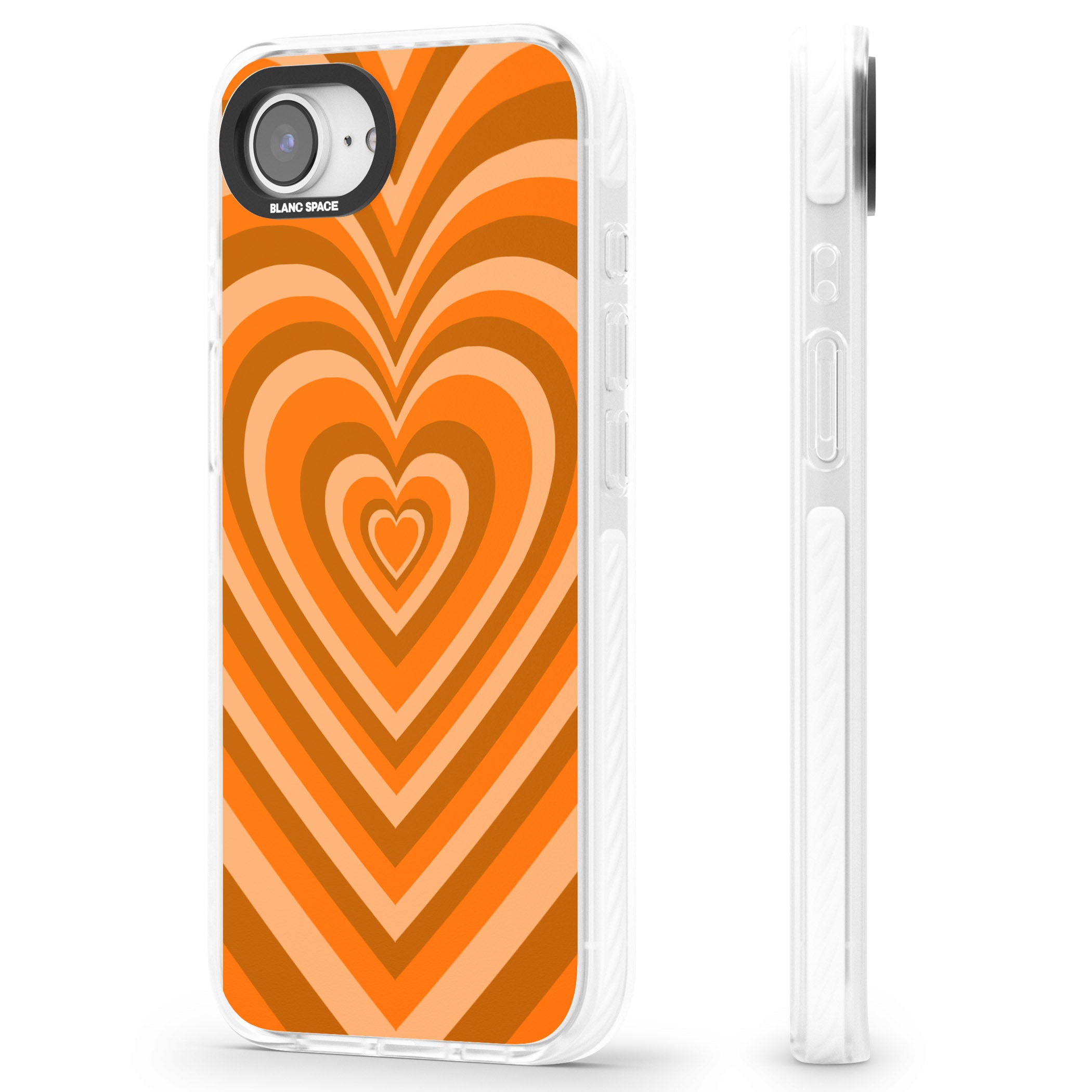 Orange Heart Illusion