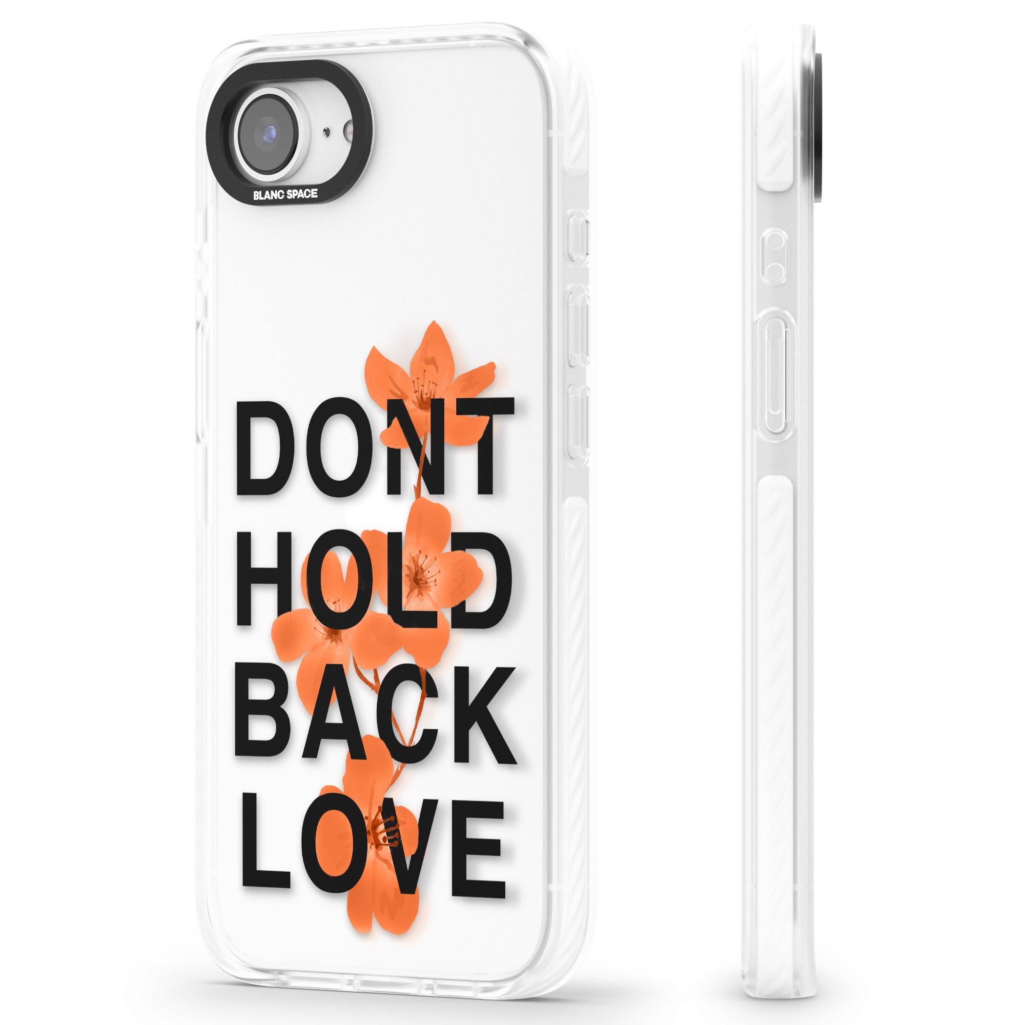 Don'T Hold Back Love Orange & Black