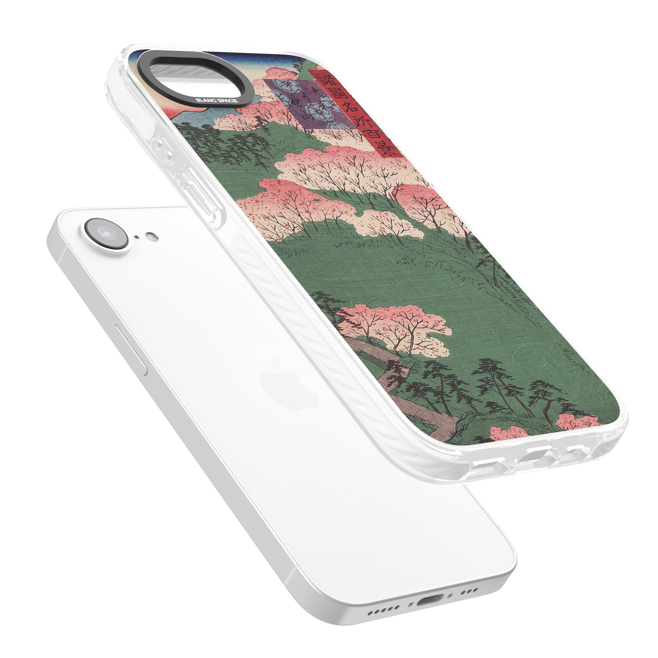 Japanese Illustration Cherry Blossom Forest