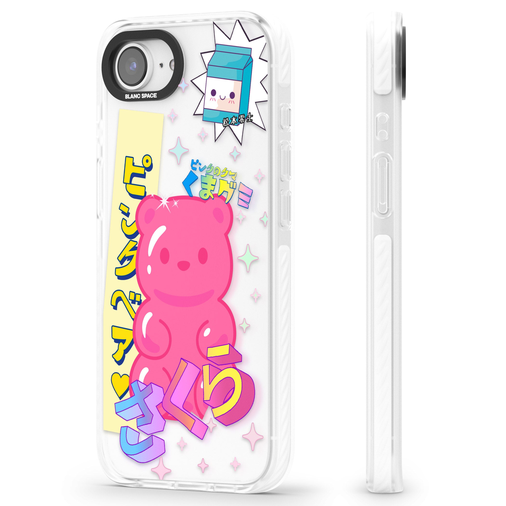 Kawaii Pink Bear Collage