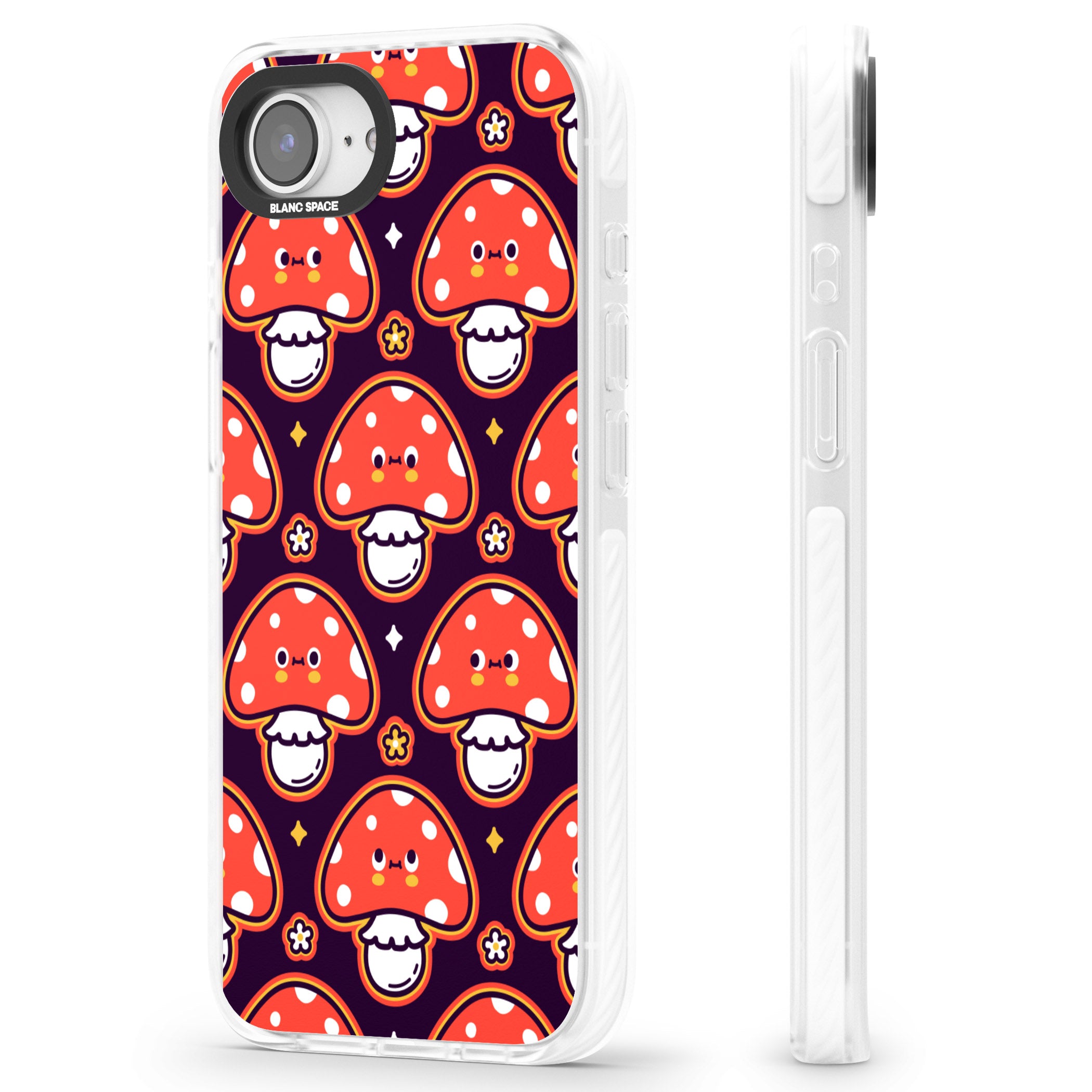 Mushroom Kawaii Pattern