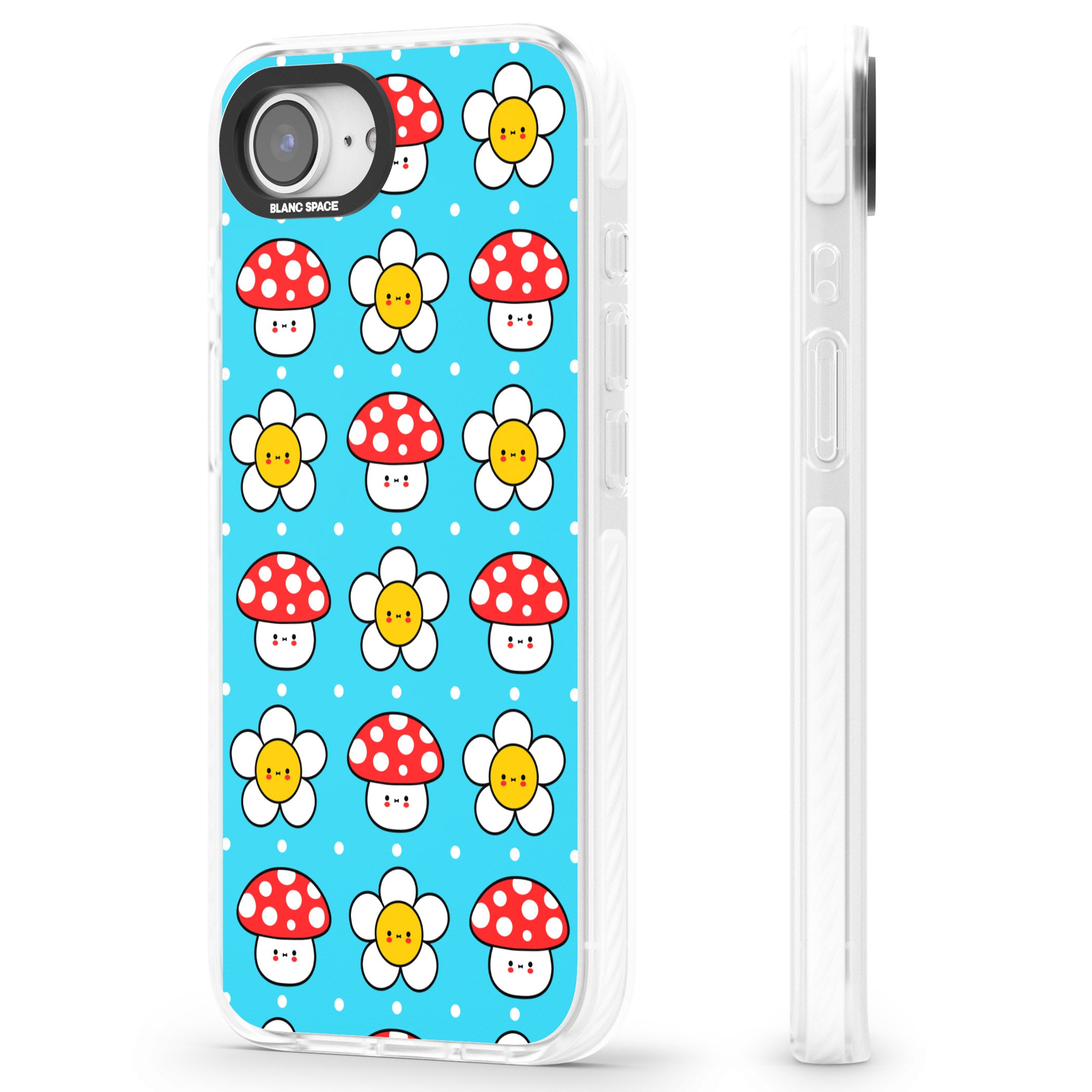 Shroom Bunnies Kawaii Pattern