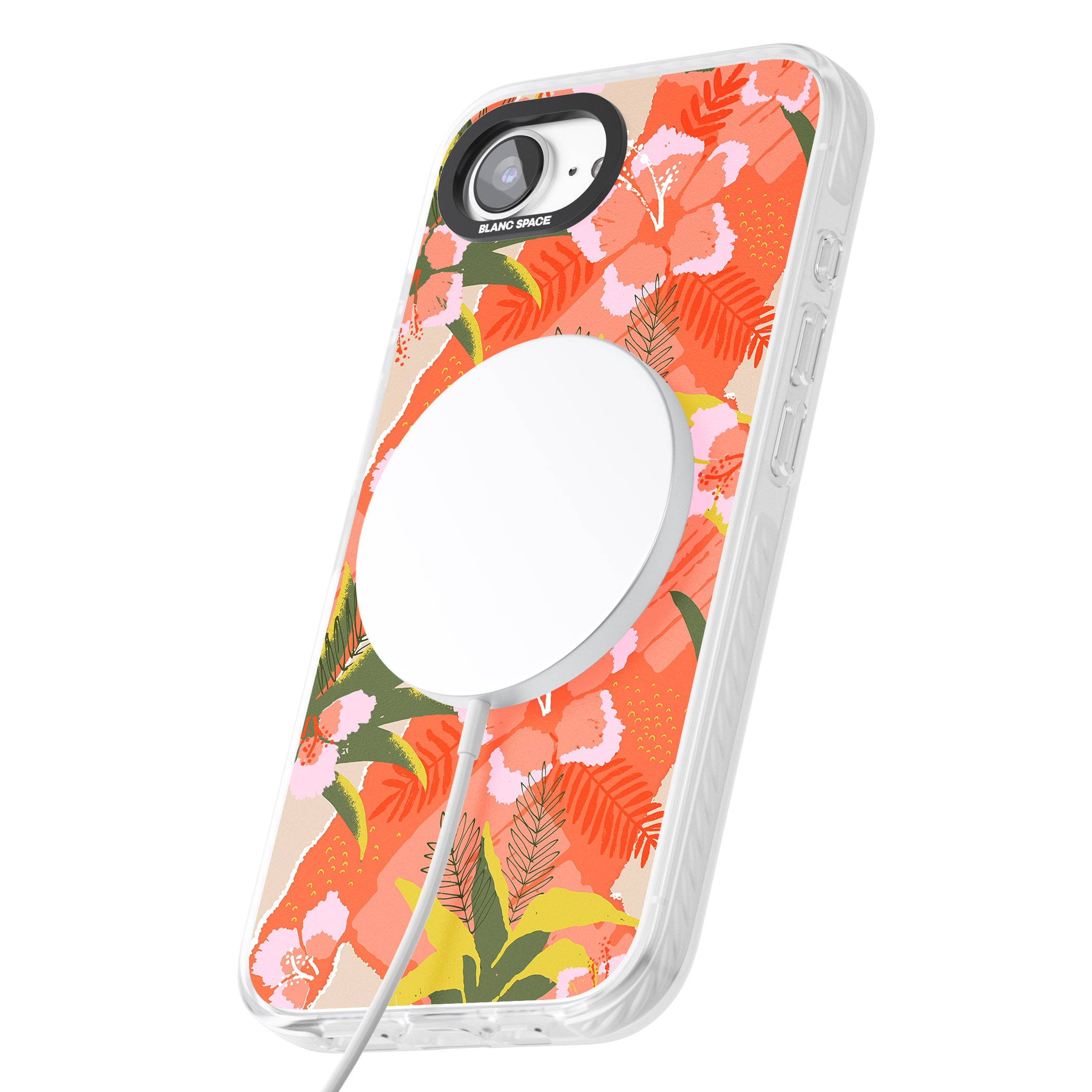 Hawaiian Flowers Abstract Pattern