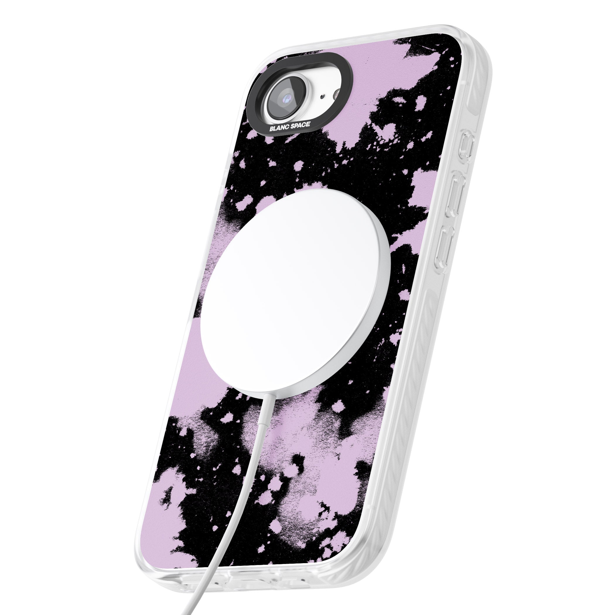 Pink & Black Acid Wash Tie Dye