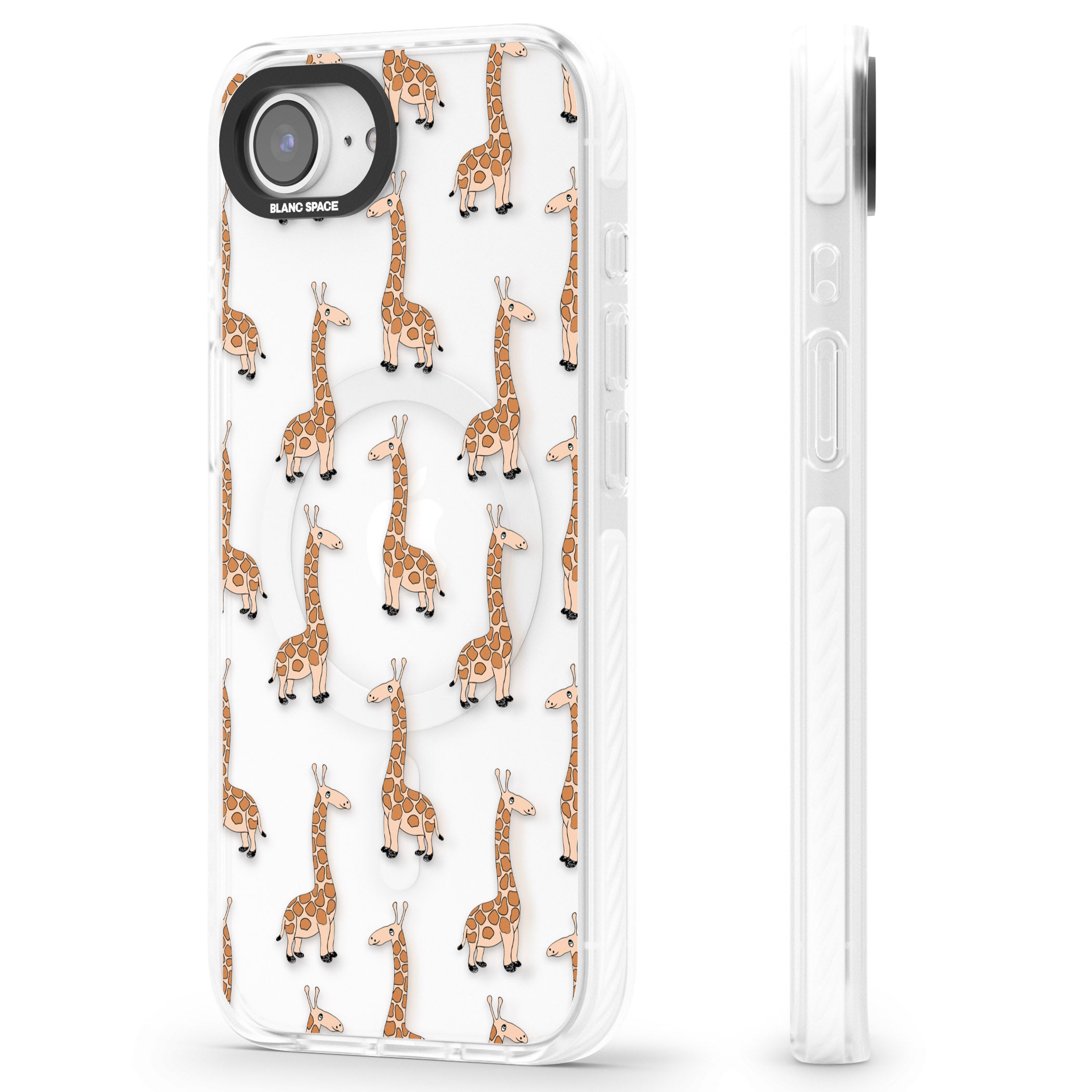 Cute Giraffe Pattern Clear