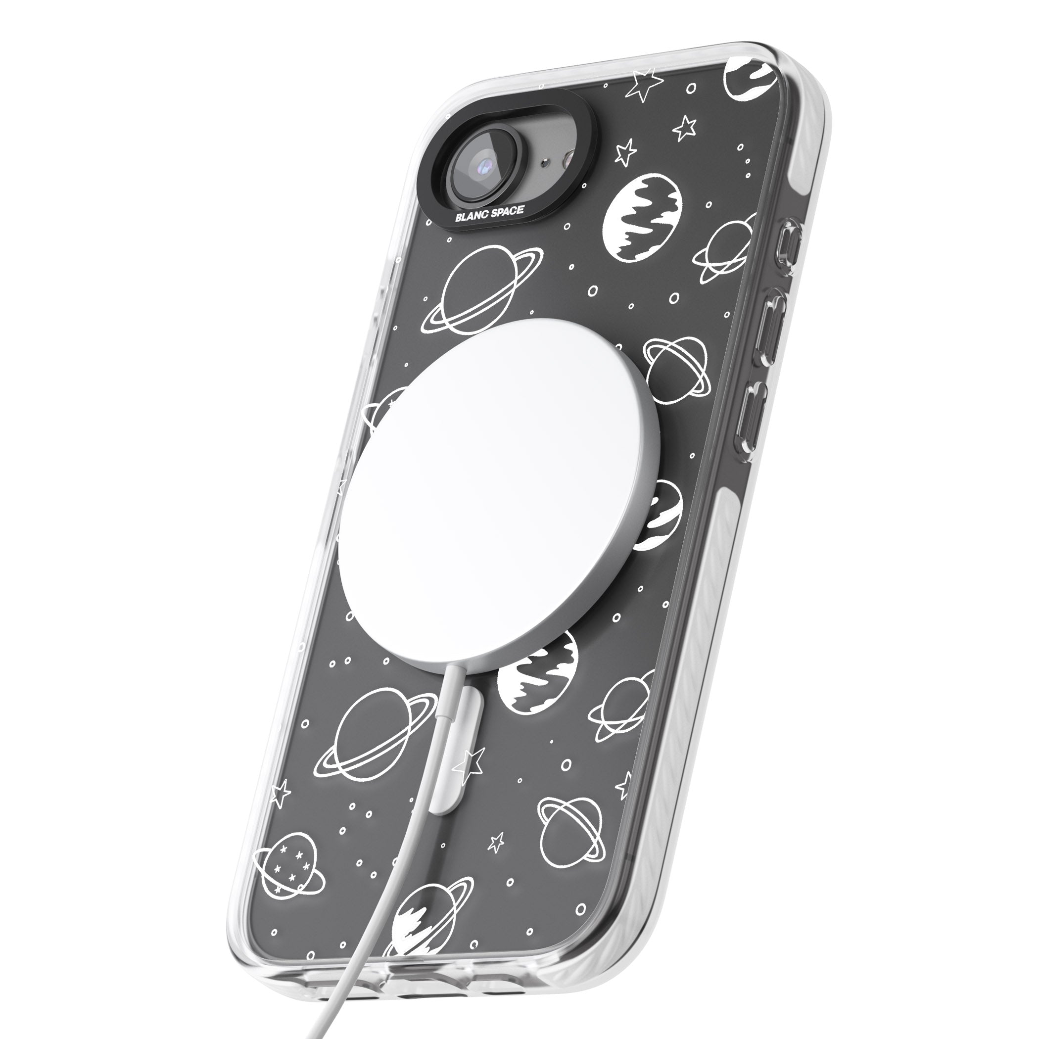 Cosmic Sketch White Clear