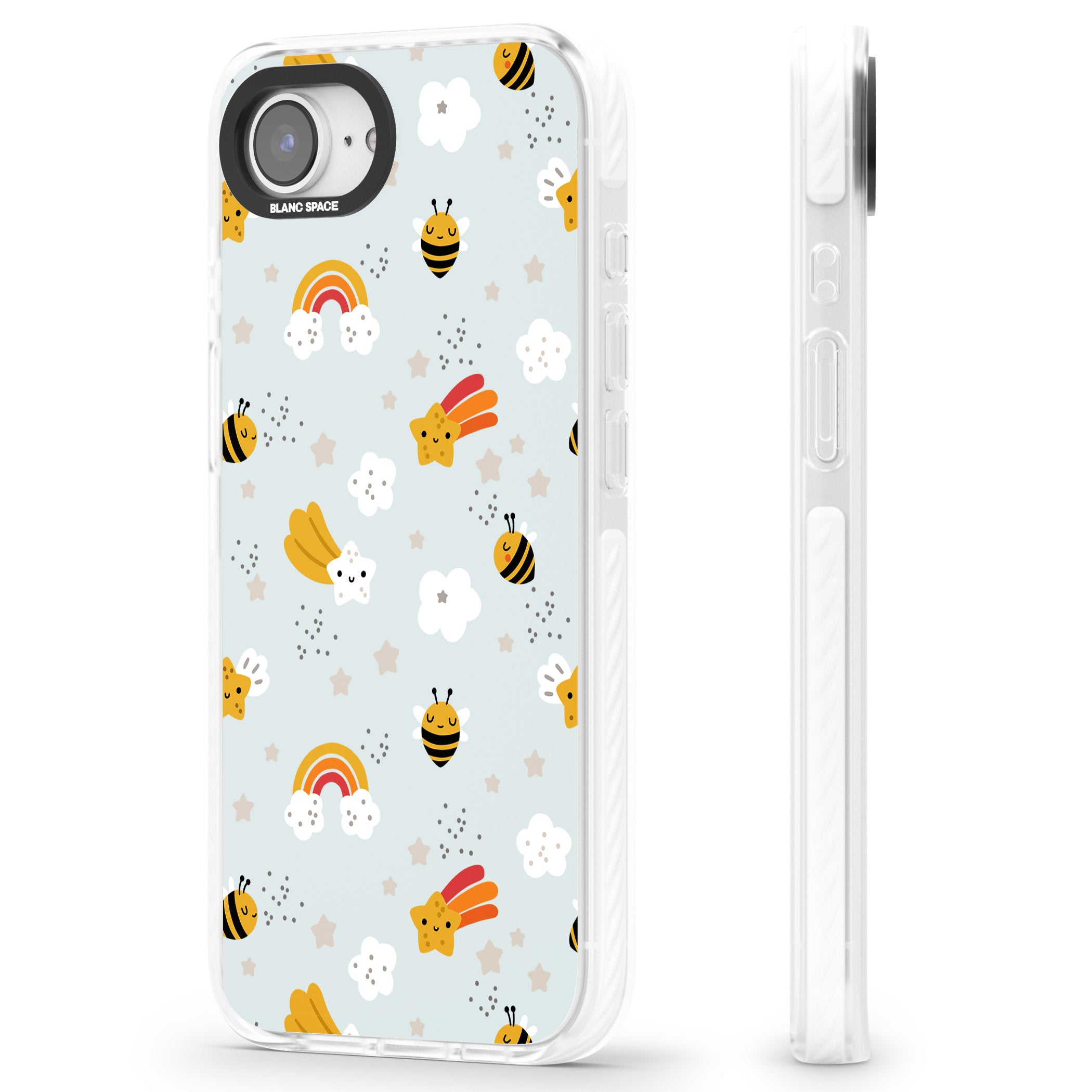 Sweet As Honey Patterns: Bees & Rainbows