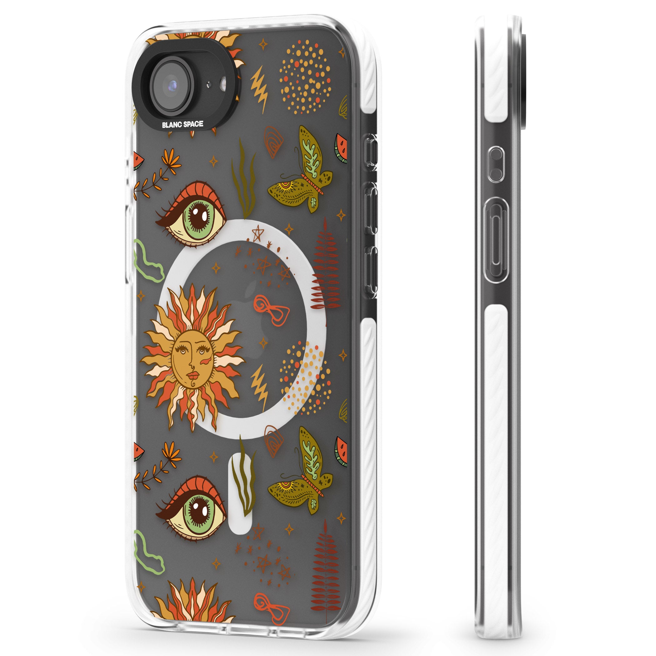 Boho Celestial Sun & Eye Pattern