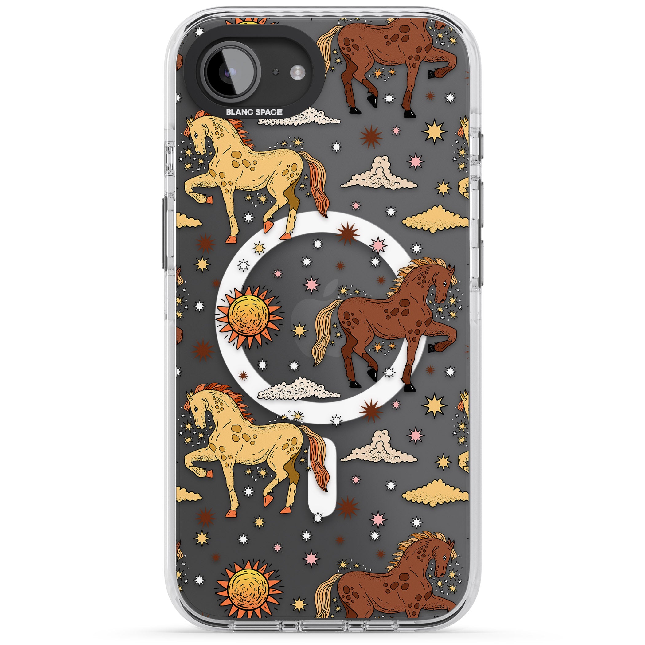 Boho Celestial Wild Horses