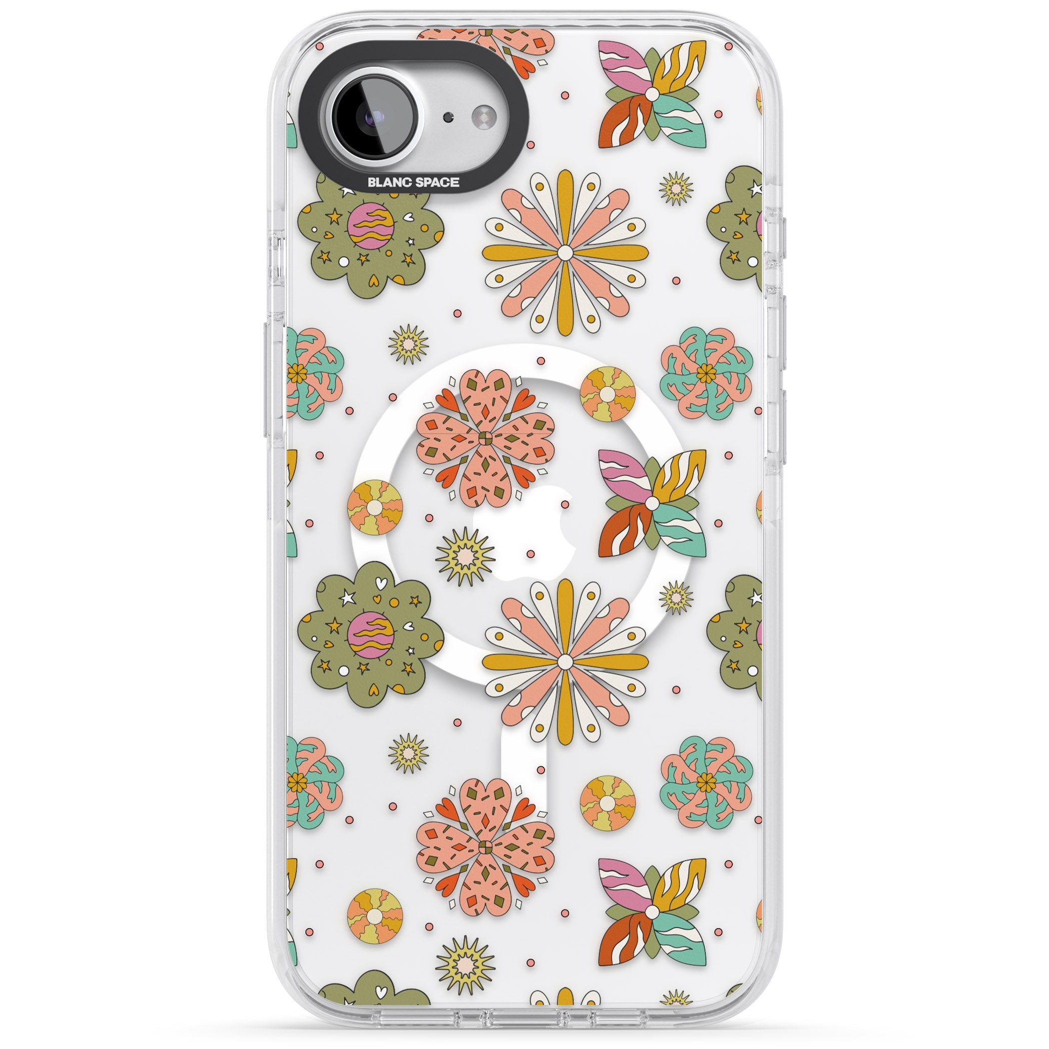 Boho Celestial Psychedelic Floral