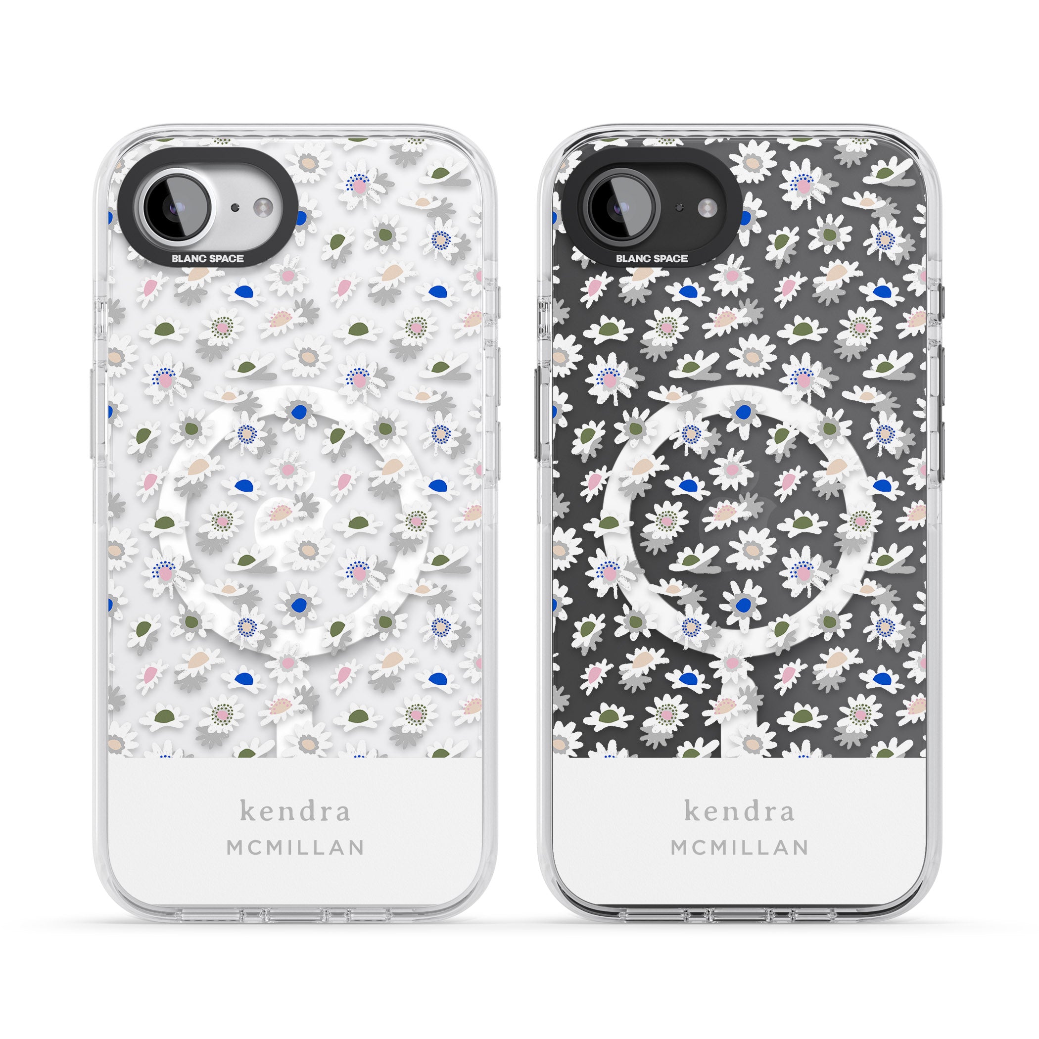 Personalised Grey & White Daisies