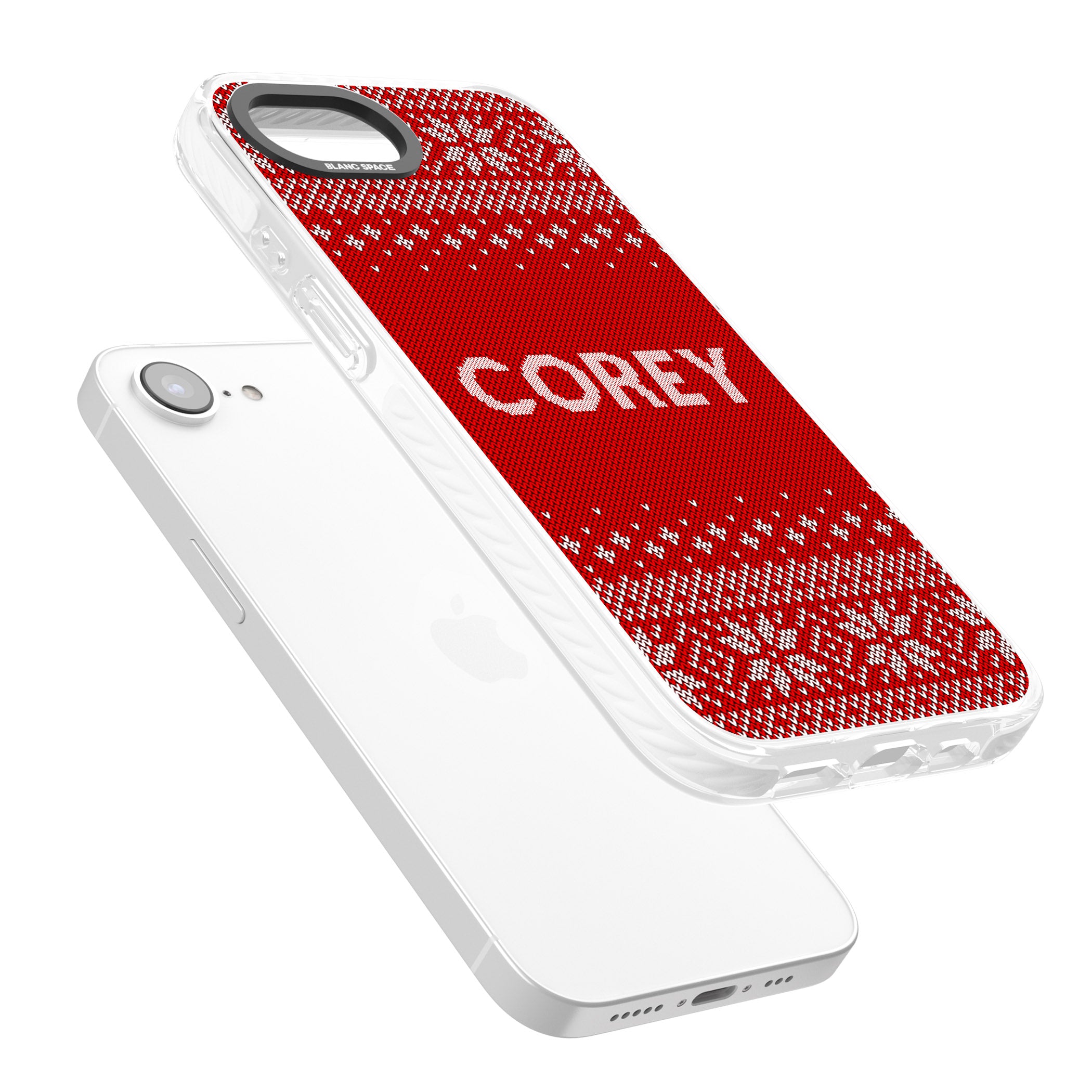 Personalised Red Christmas Knit