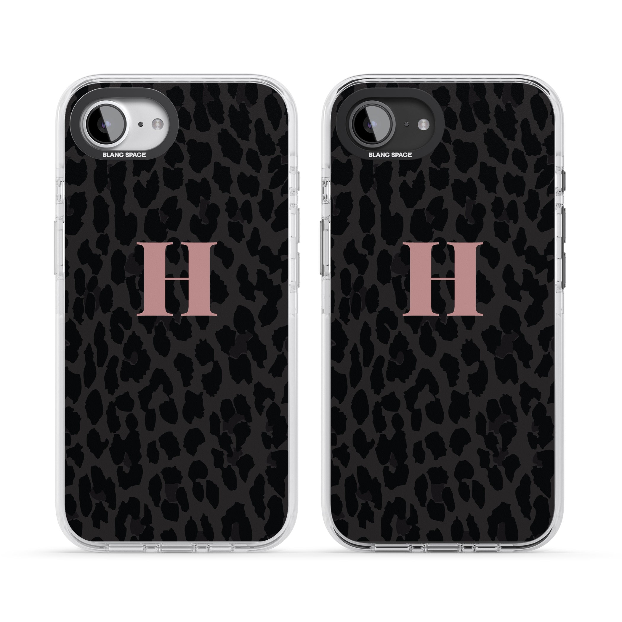 Personalised Pink Leopard Monogram