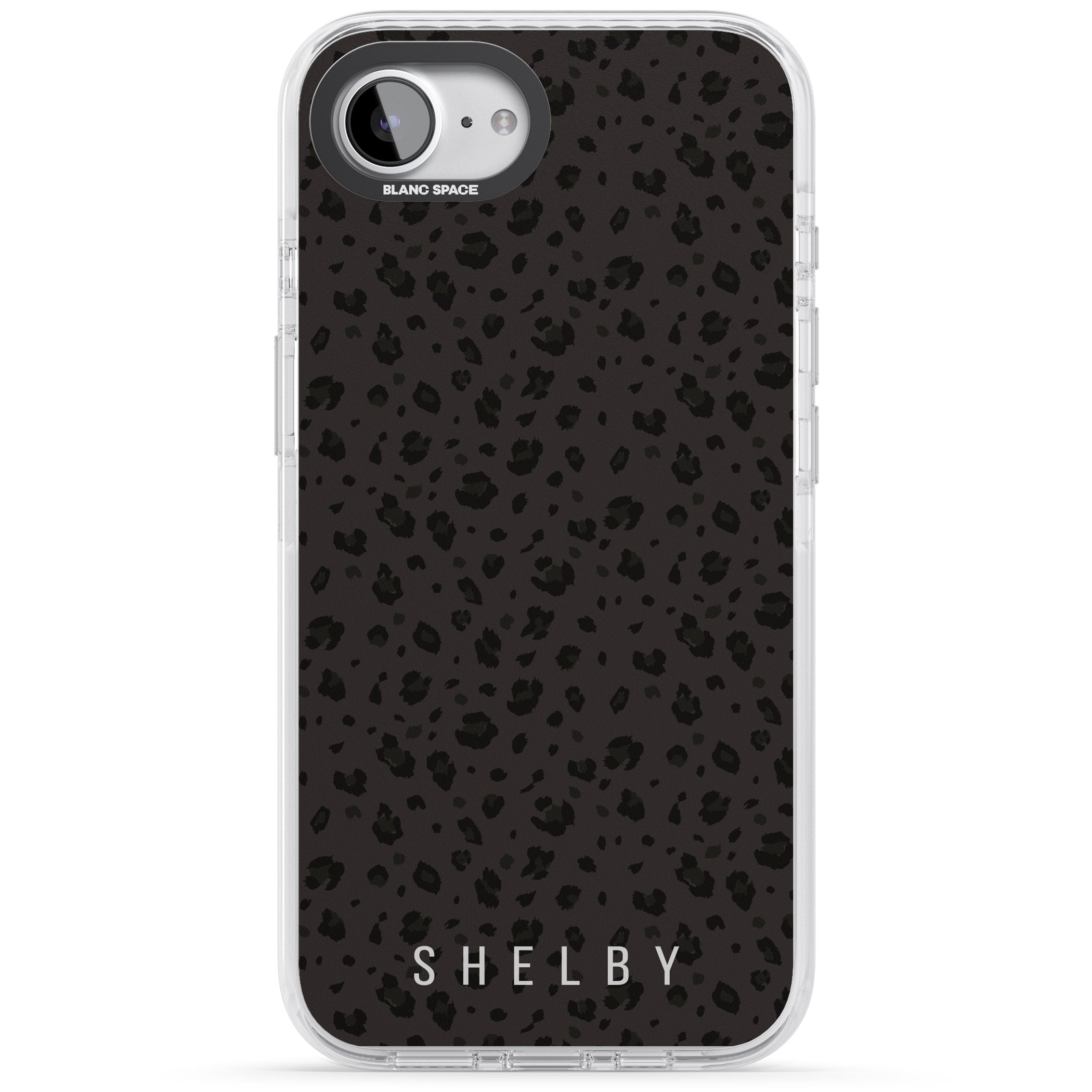 Personalised Dark Leopard Lettering