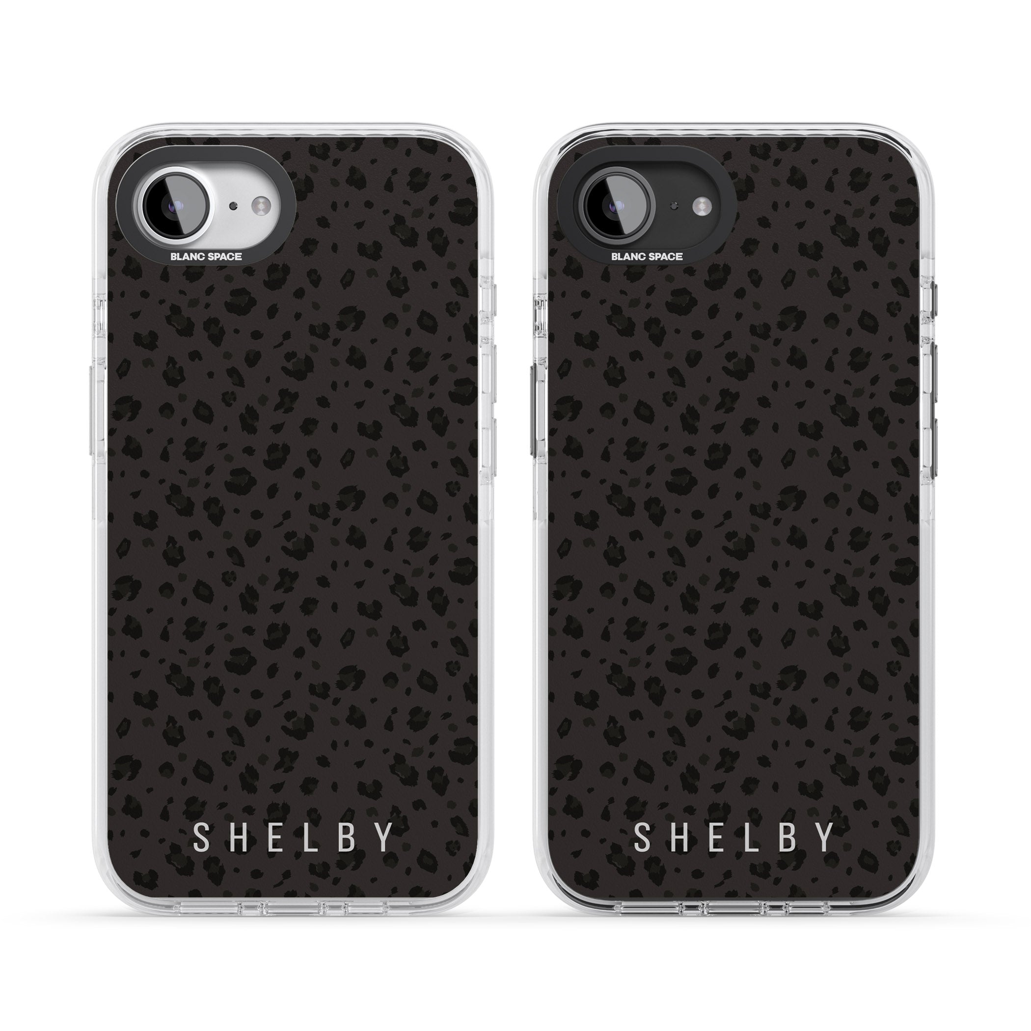 Personalised Dark Leopard Lettering