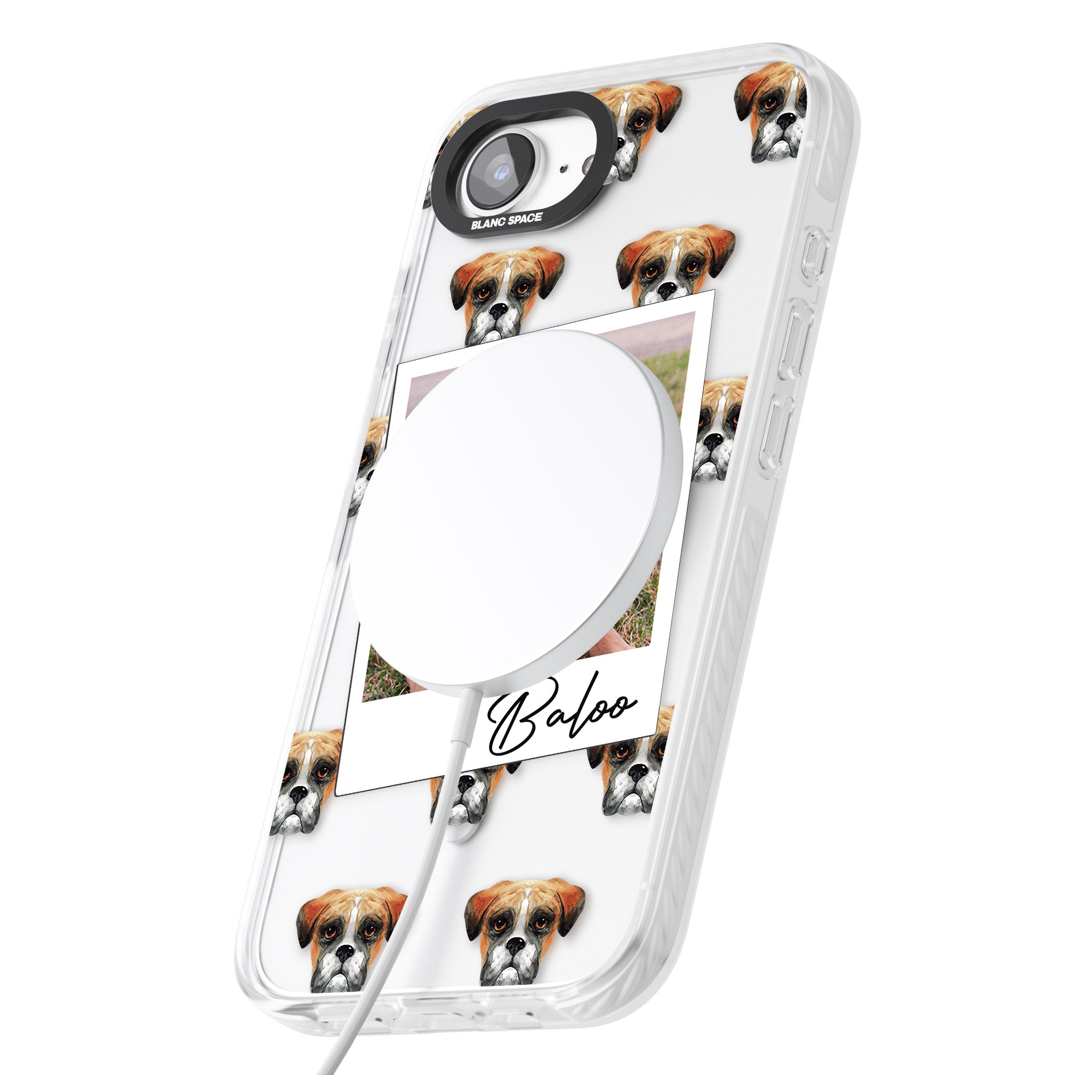 Personalised Boxer Instant Camera Photo