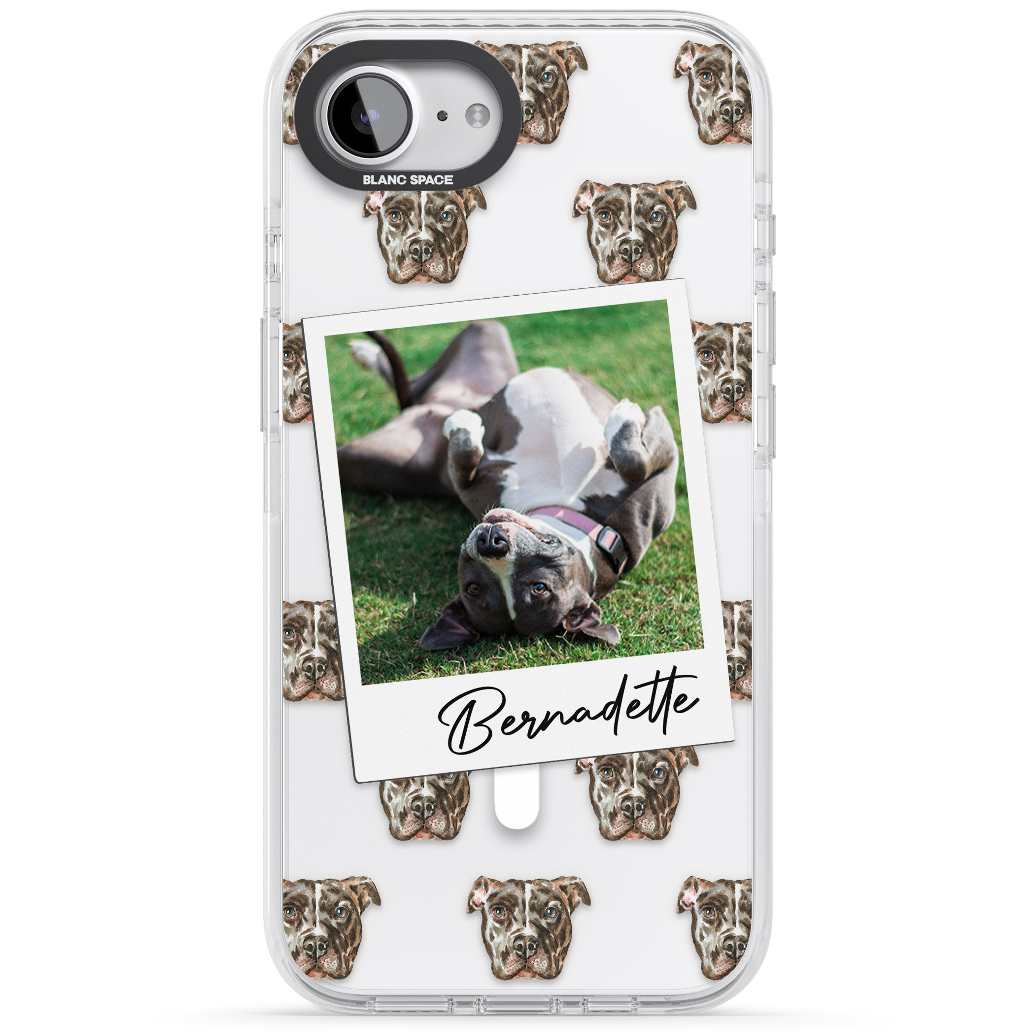 Personalised Staffordshire Bull Terrier Instant Camera Photo