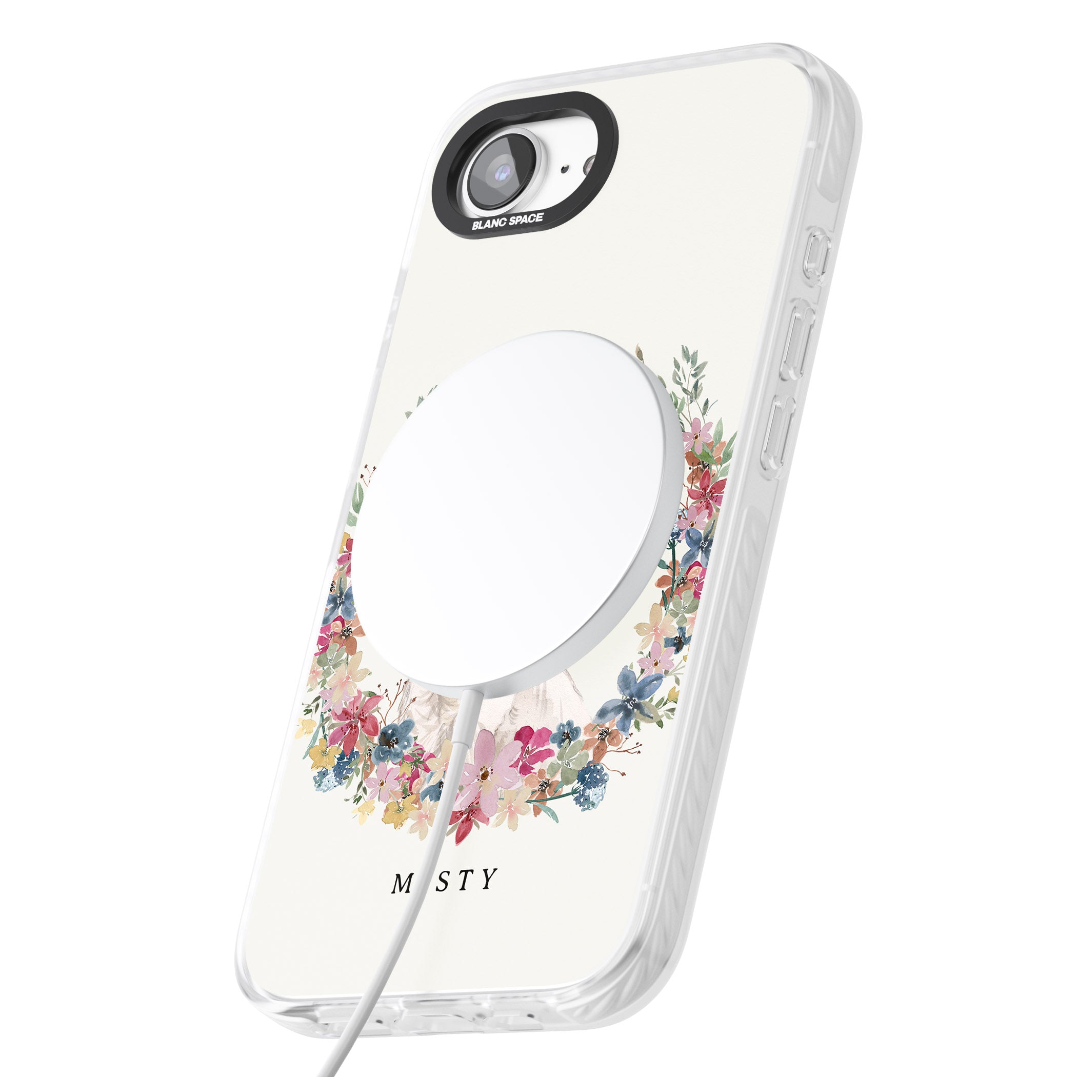 Personalised Westie Floral Portrait