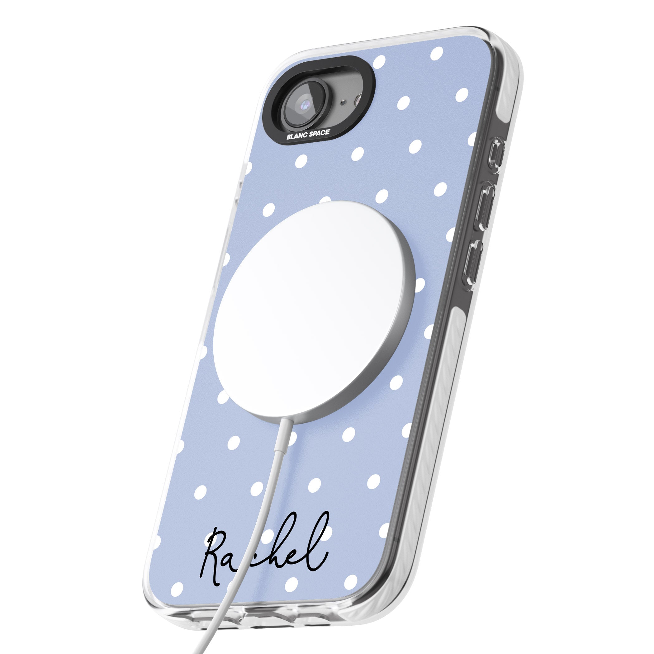 Personalised Simple Light Blue Dots