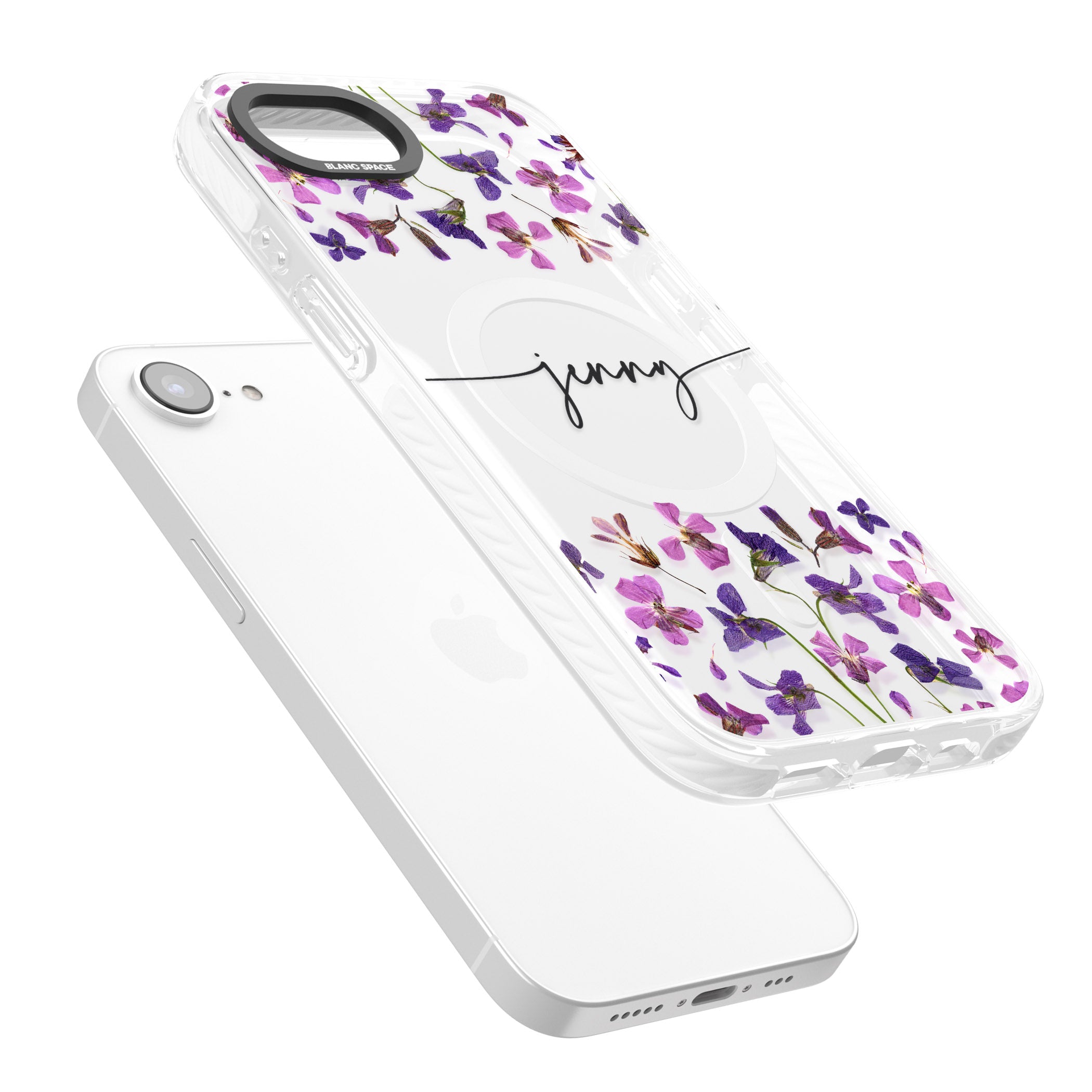 Personalised Purple Violets