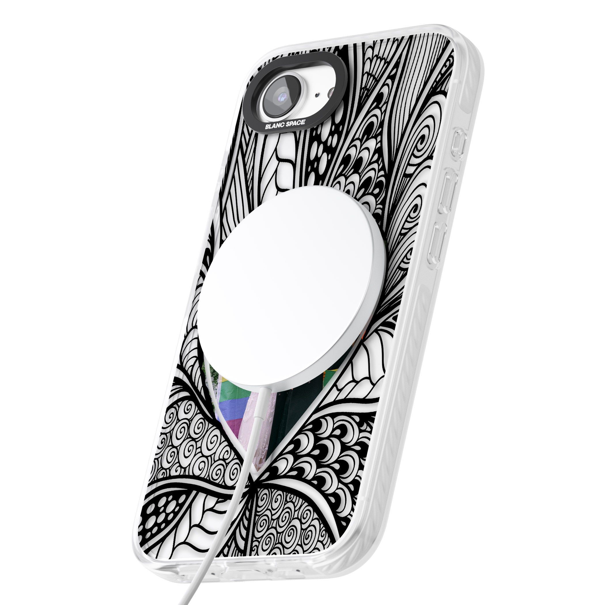 Personalised Henna Heart Photo Case