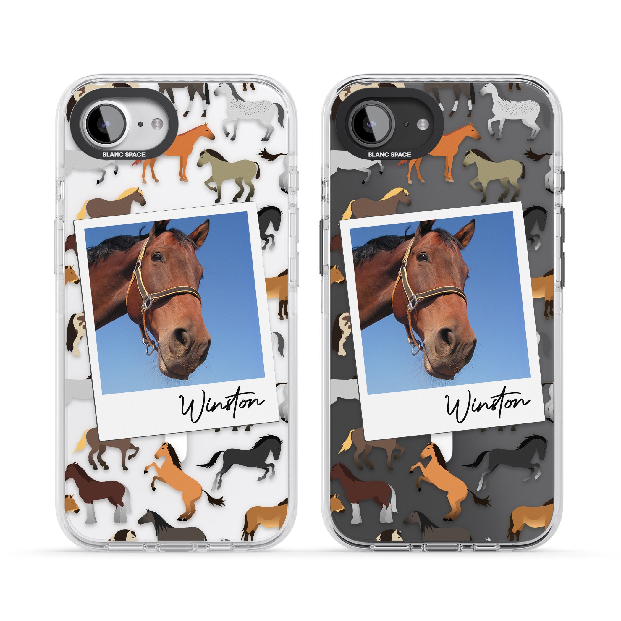 Personalised Horse Polaroid