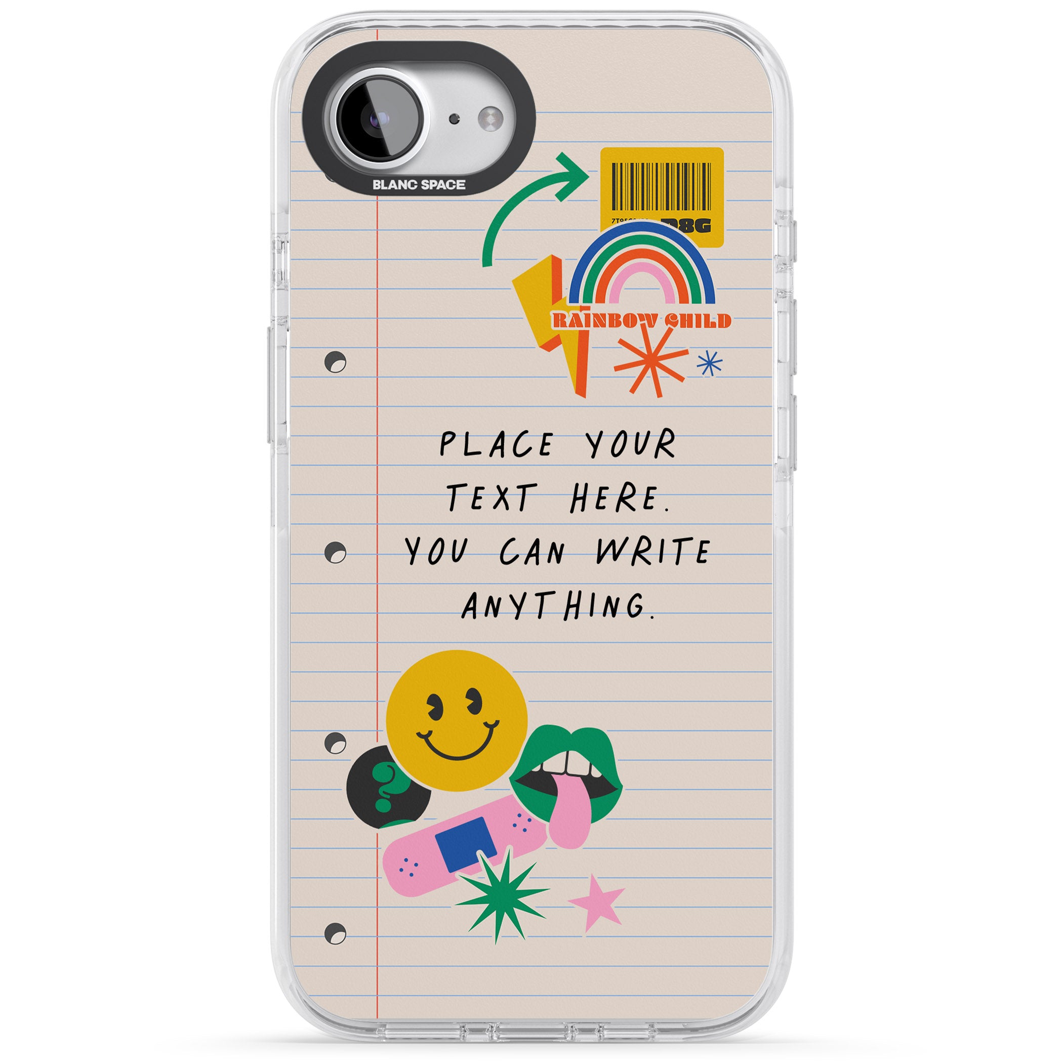 Personalised Retro Rainbow Fun