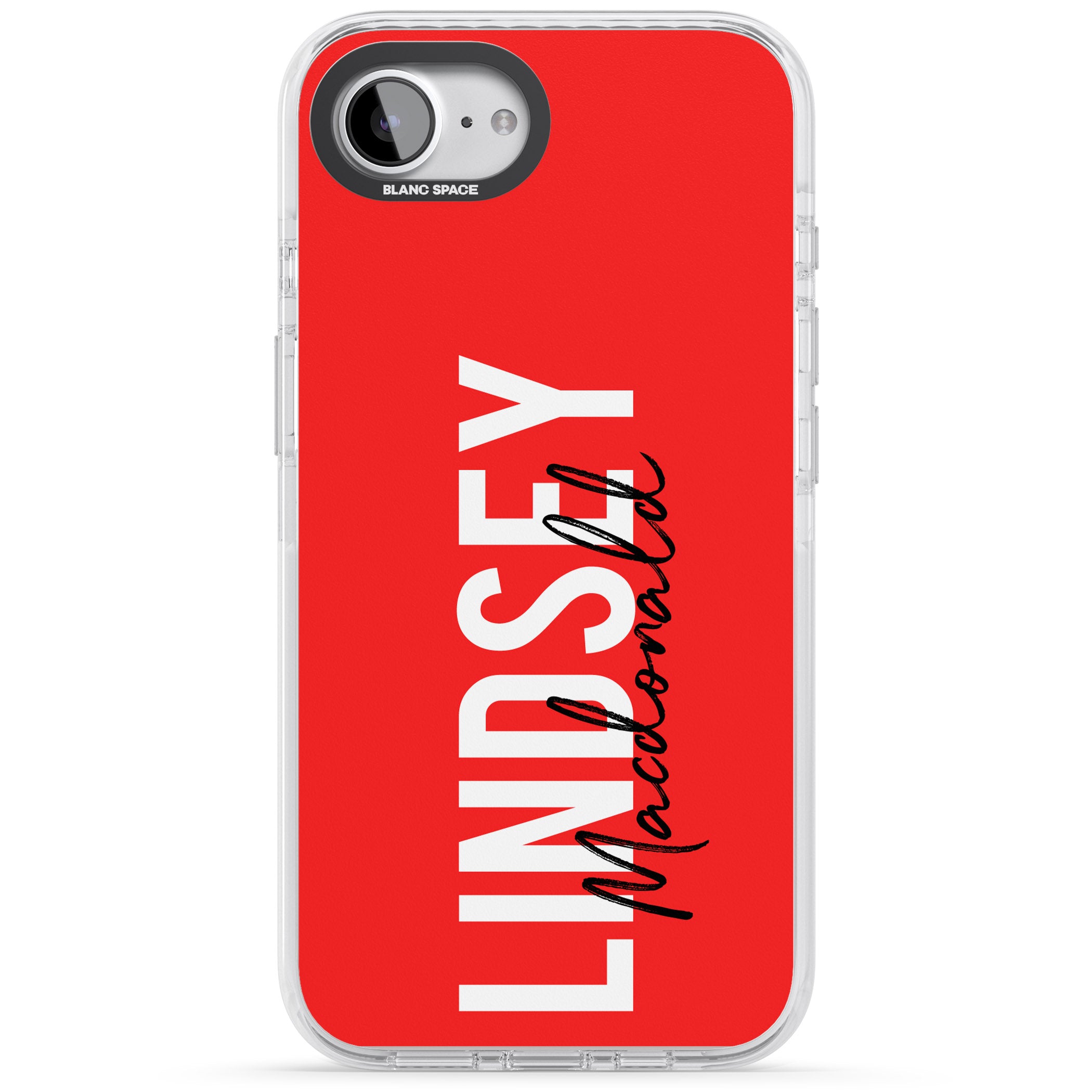 Personalised Bold Name: Red