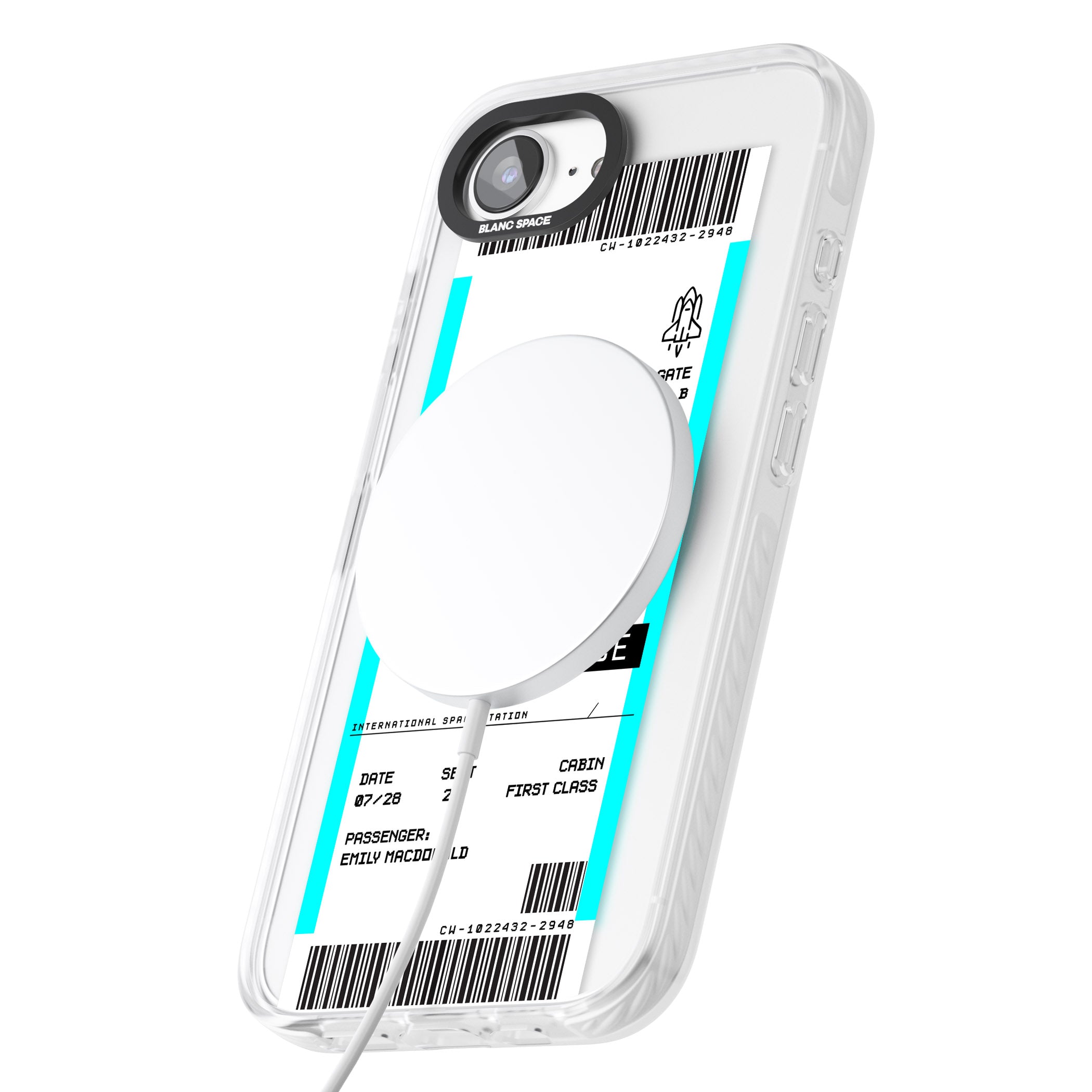 Personalised Space Travel Ticket