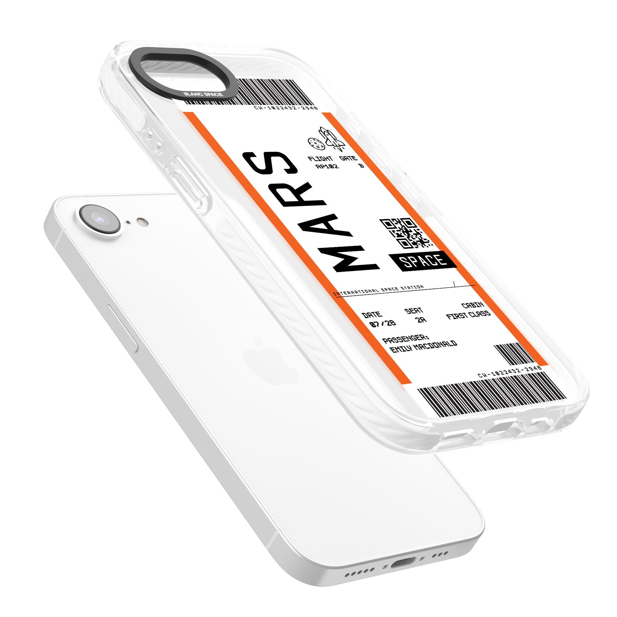 Personalised Mars Travel Ticket