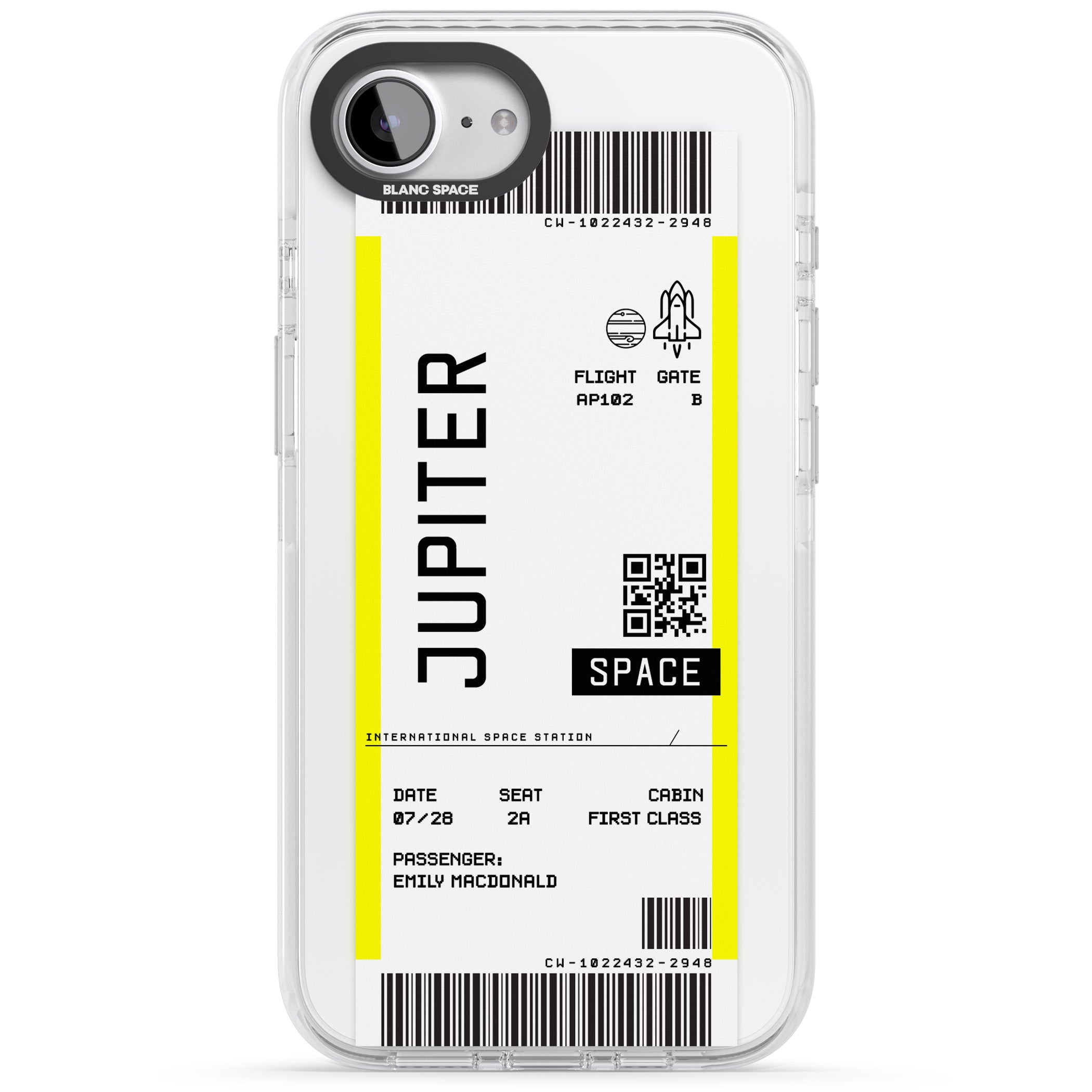 Personalised Jupiter Travel Ticket