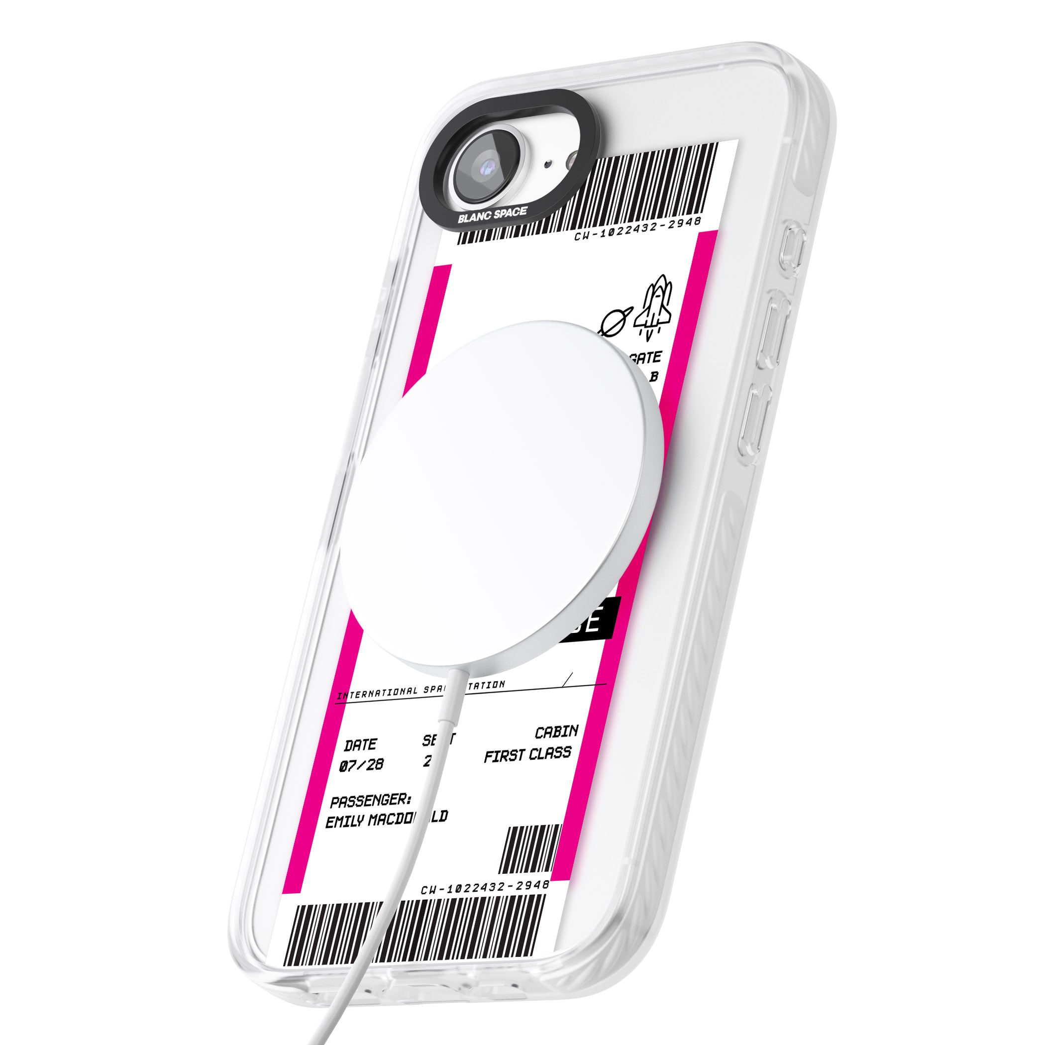 Personalised Saturn Travel Ticket