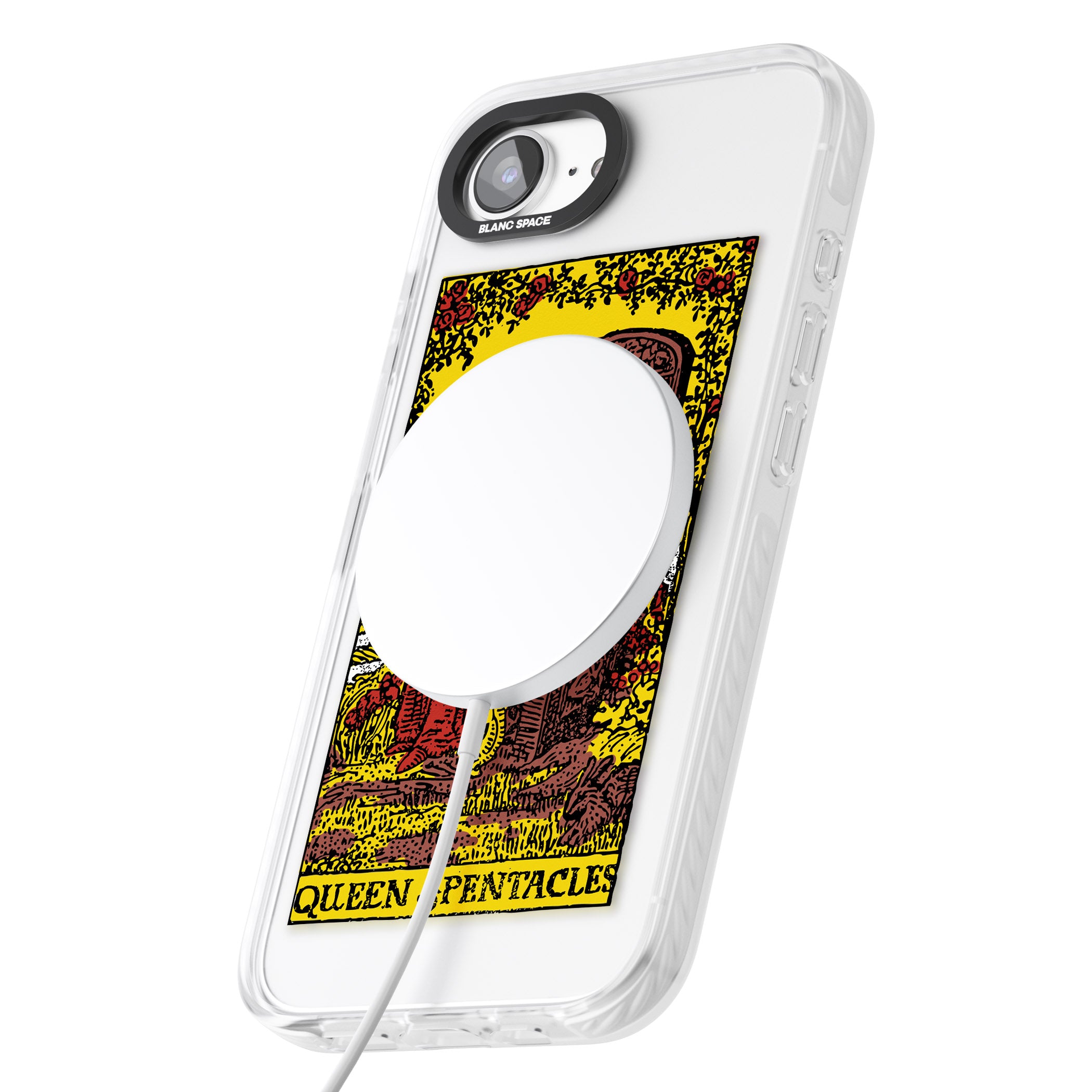 Personalised Queen Of Pentacles Tarot Card (Color)